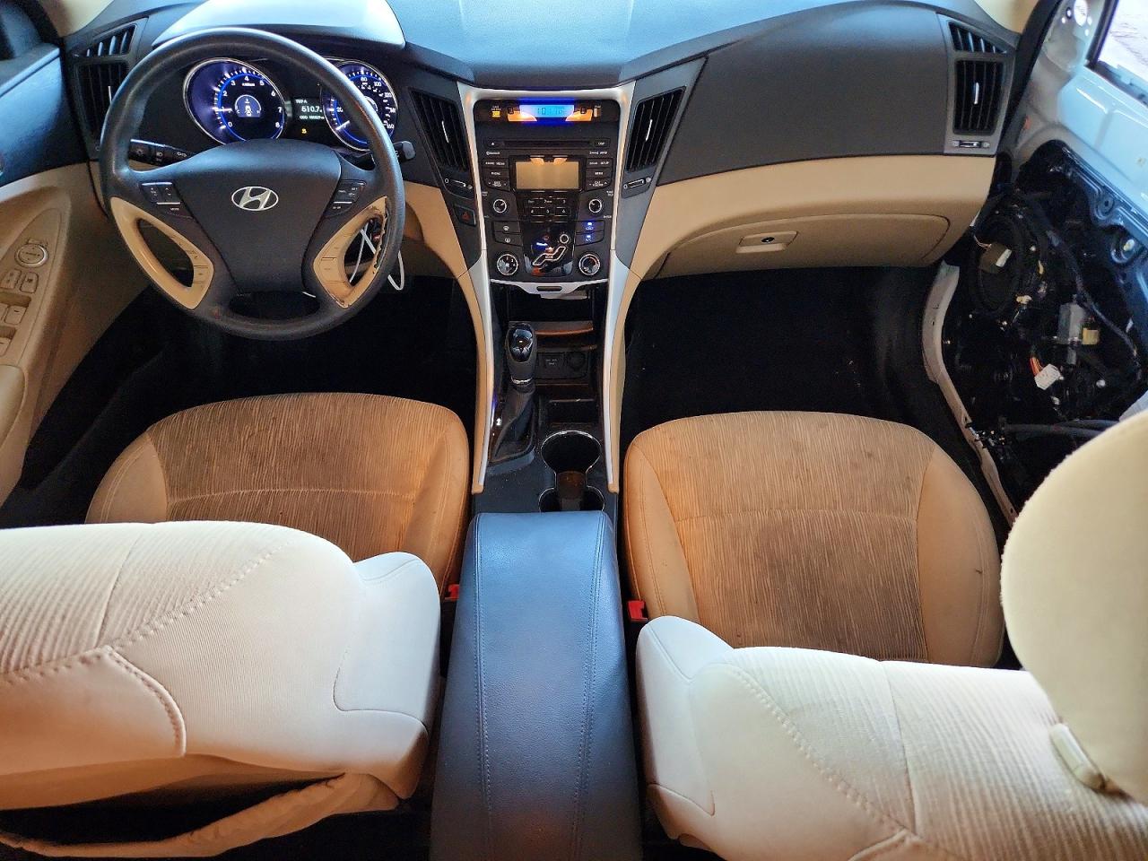 2013 Hyundai Sonata Gls White vin: 5NPEB4AC9DH737044