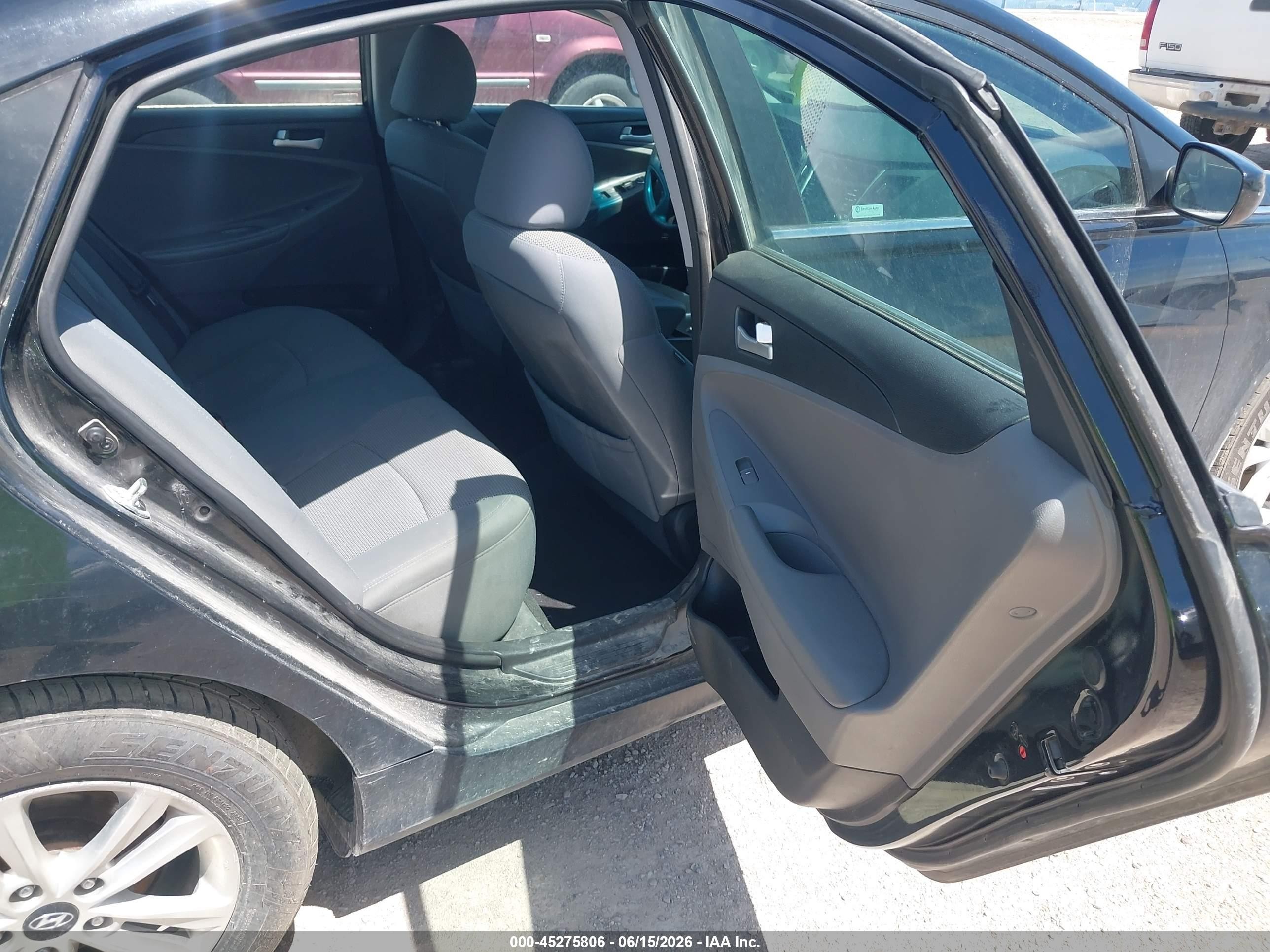 2013 Hyundai Sonata Gls Black vin: 5NPEB4AC9DH741448