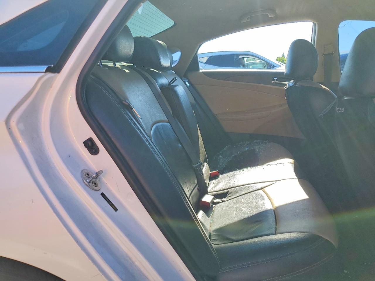 2013 Hyundai Sonata Gls White vin: 5NPEB4AC9DH742602