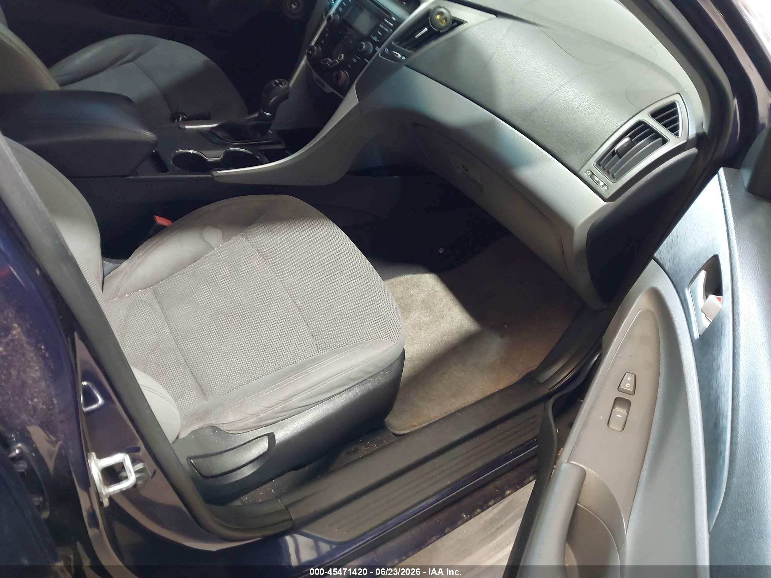2013 Hyundai Sonata Gls Dark Blue vin: 5NPEB4AC9DH743281