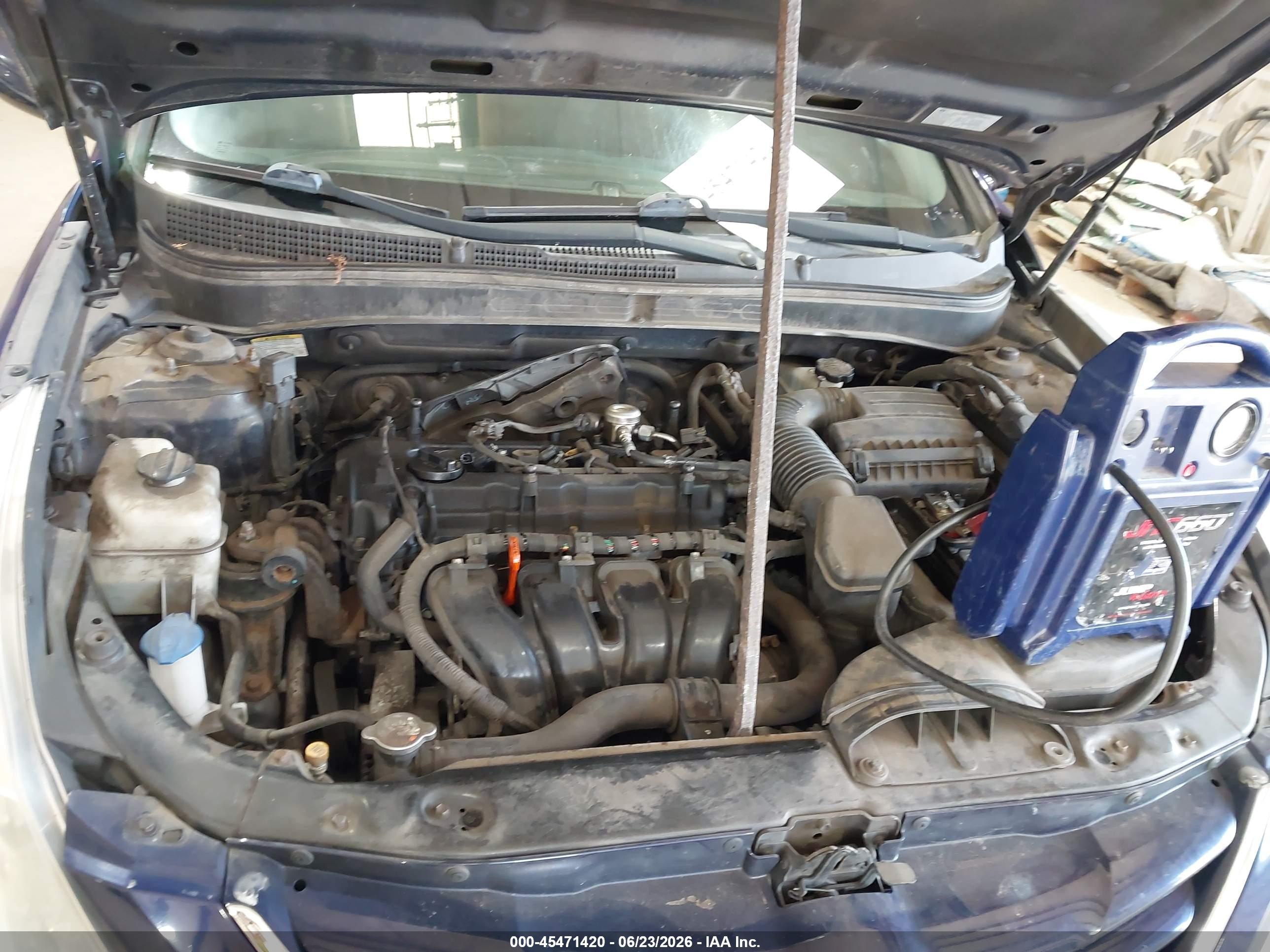 2013 Hyundai Sonata Gls Dark Blue vin: 5NPEB4AC9DH743281