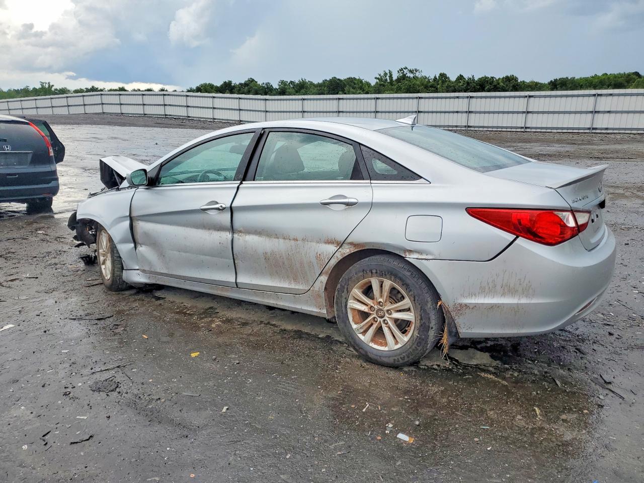 2013 Hyundai Sonata Gls Silver vin: 5NPEB4AC9DH743426