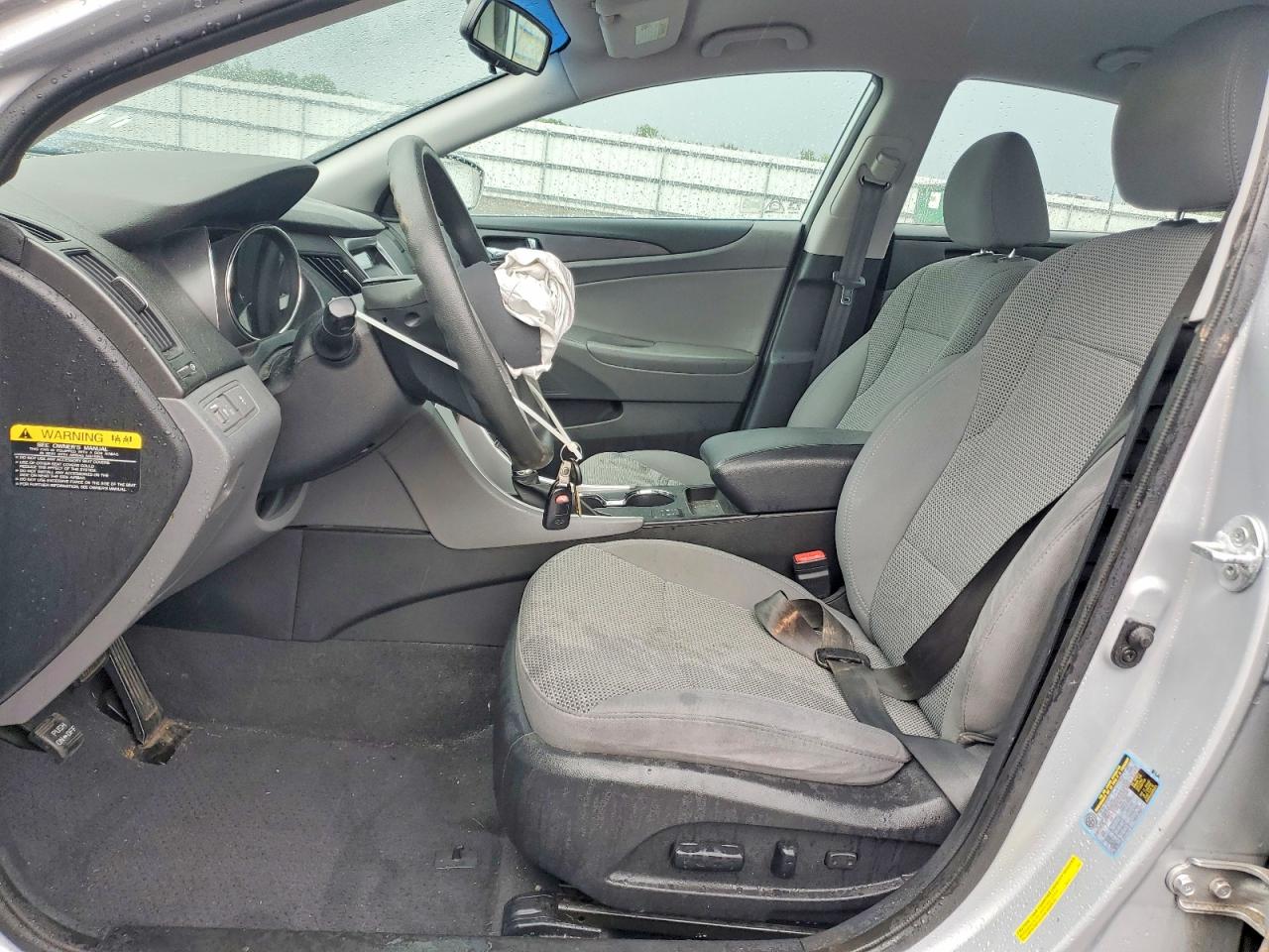 2013 Hyundai Sonata Gls Silver vin: 5NPEB4AC9DH743426