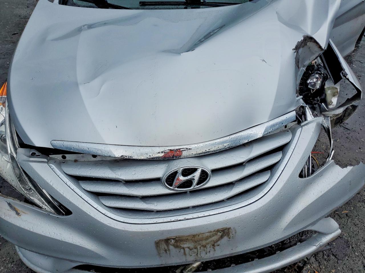 2013 Hyundai Sonata Gls Silver vin: 5NPEB4AC9DH743426