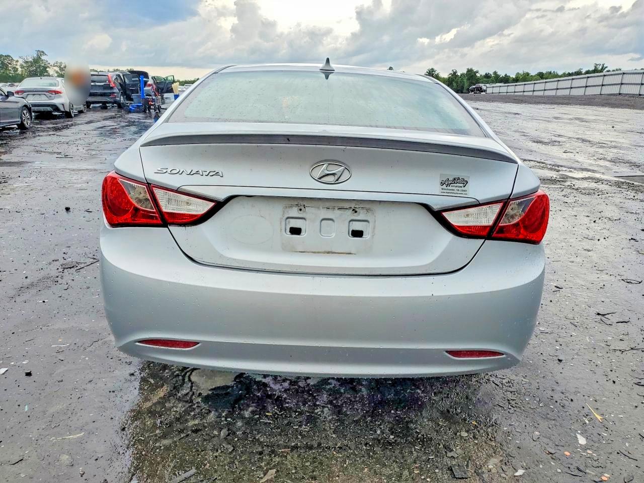 2013 Hyundai Sonata Gls Silver vin: 5NPEB4AC9DH743426