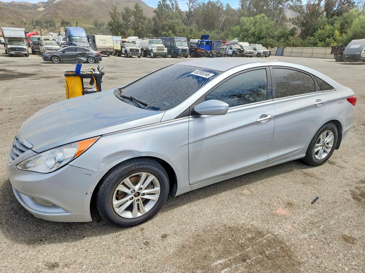 2013 Hyundai Sonata Gls Серебряный vin: 5NPEB4AC9DH748433