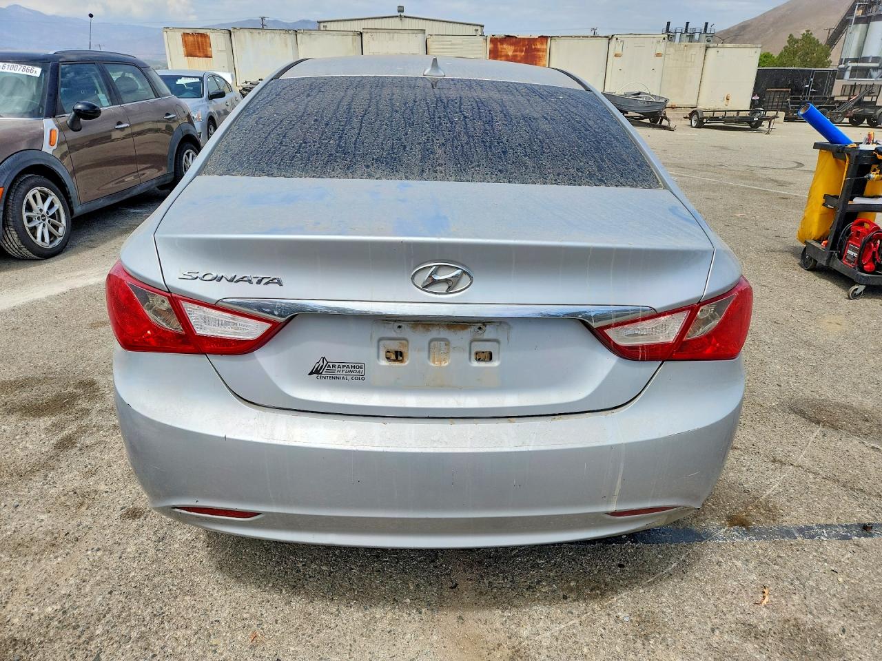 2013 Hyundai Sonata Gls Серебряный vin: 5NPEB4AC9DH748433