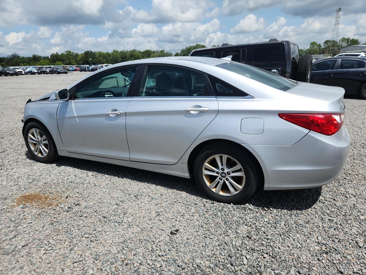 2013 Hyundai Sonata Gls Silver vin: 5NPEB4AC9DH751476
