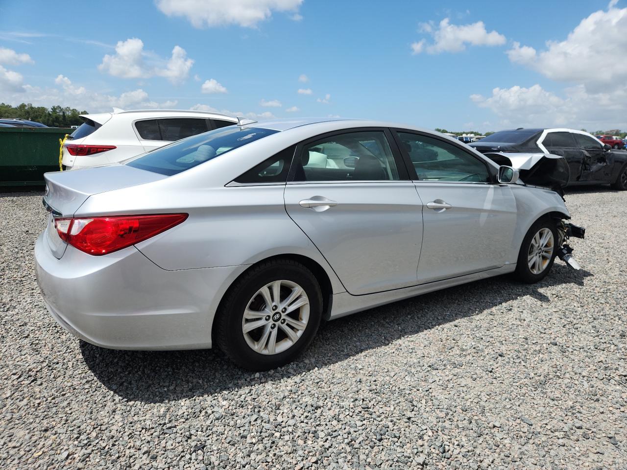 2013 Hyundai Sonata Gls Silver vin: 5NPEB4AC9DH751476
