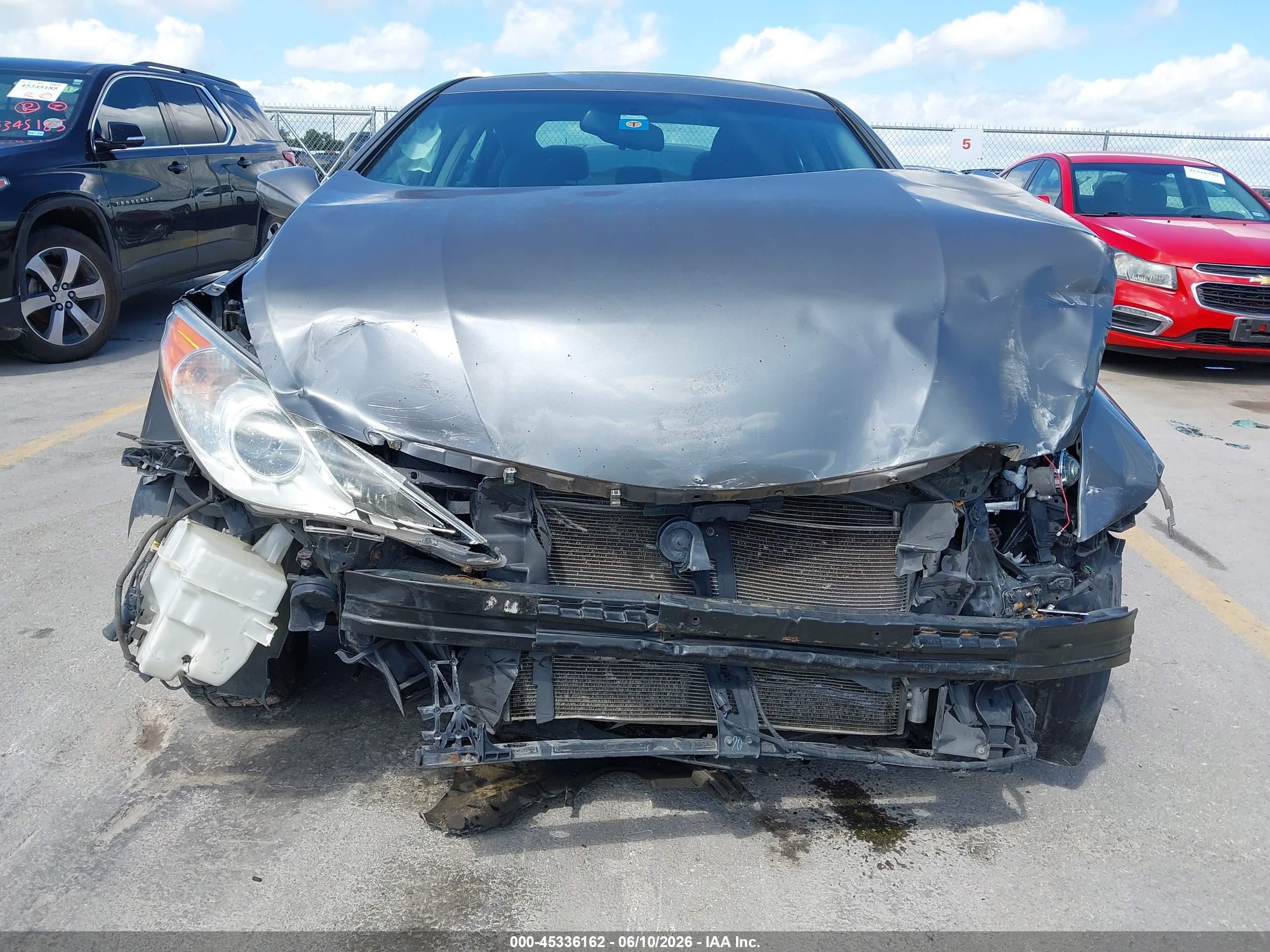 2013 Hyundai Sonata Gls Gray vin: 5NPEB4AC9DH759142