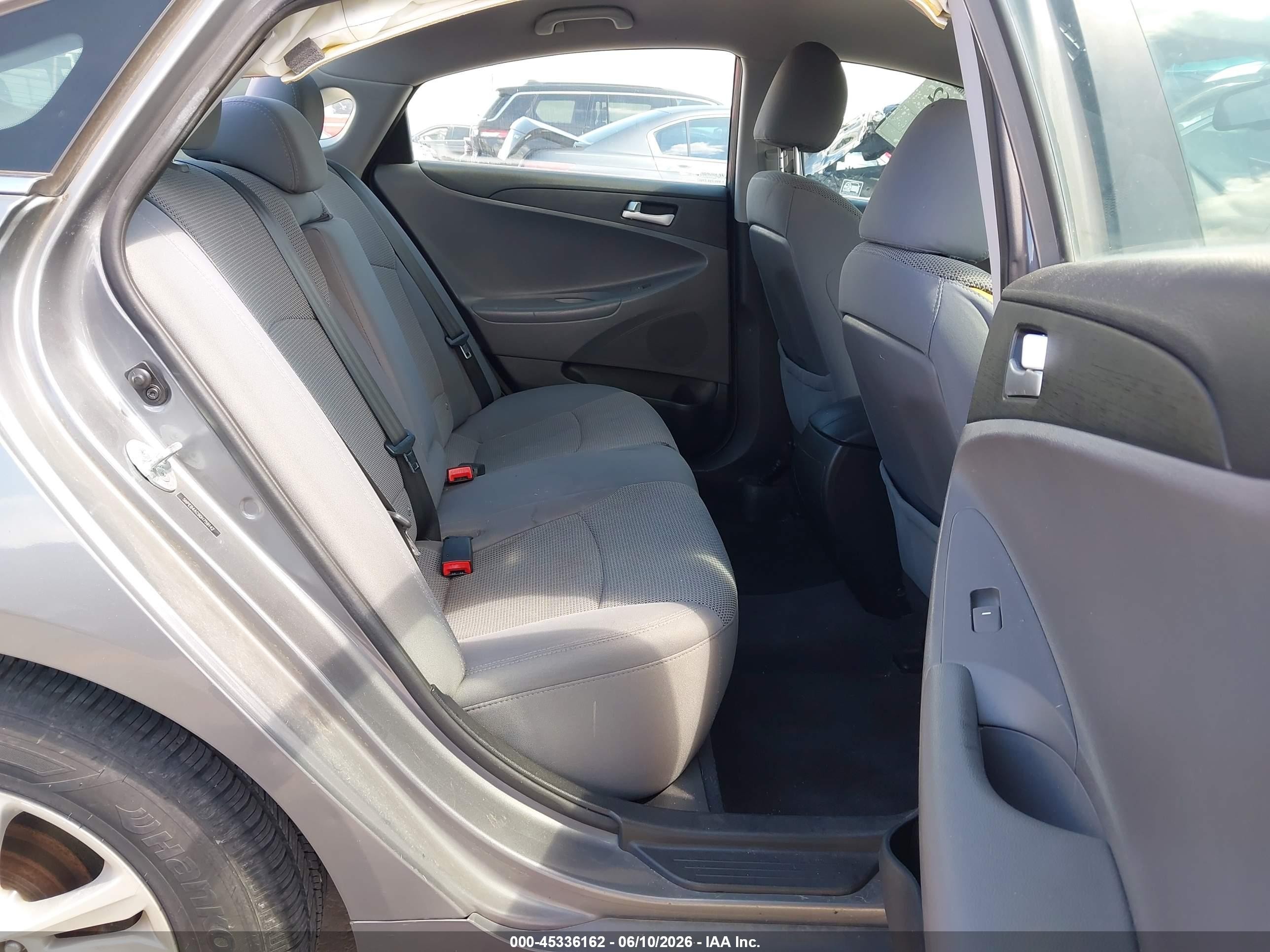2013 Hyundai Sonata Gls Gray vin: 5NPEB4AC9DH759142
