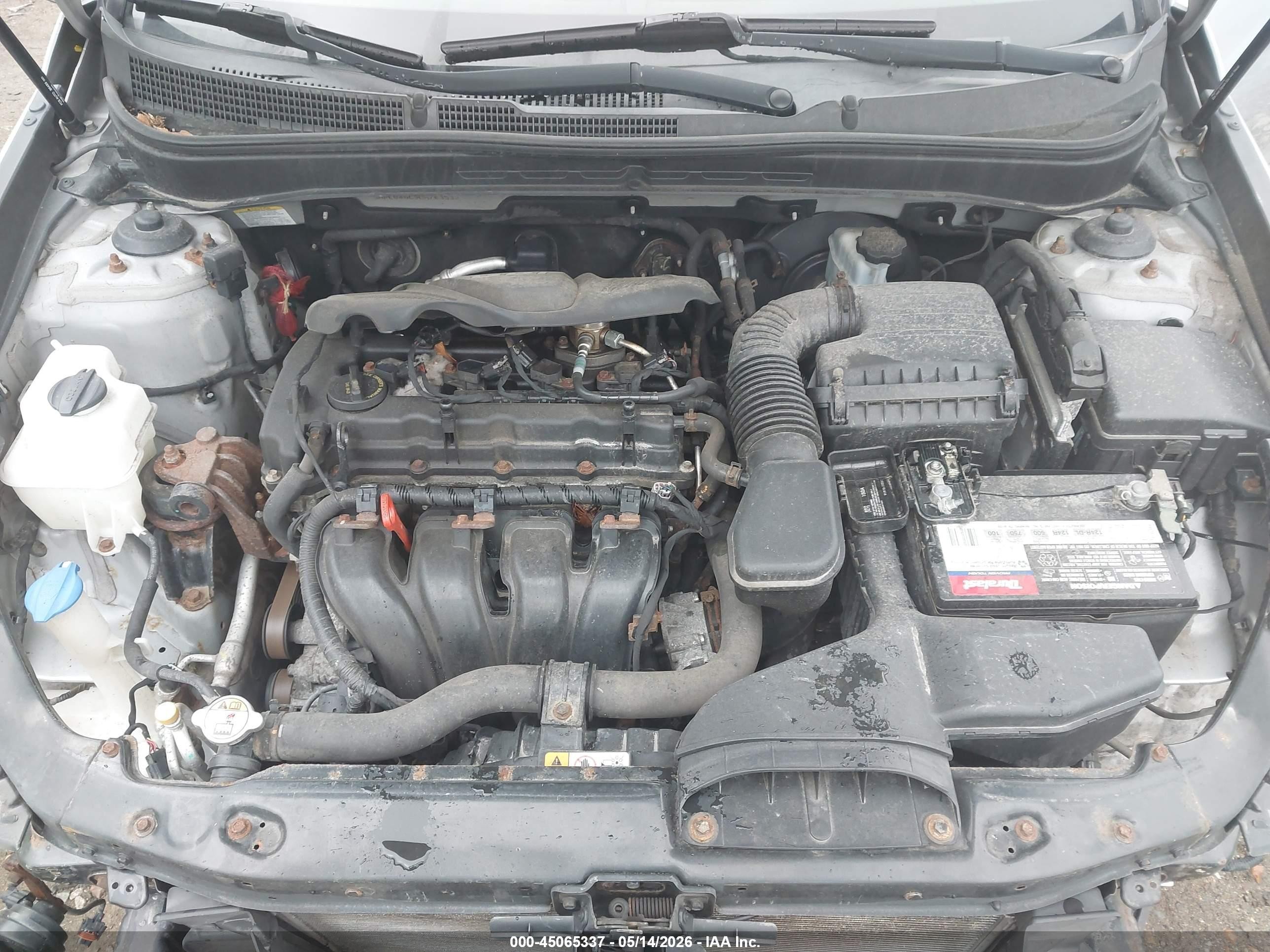 2013 Hyundai Sonata Gls Silver vin: 5NPEB4AC9DH763532
