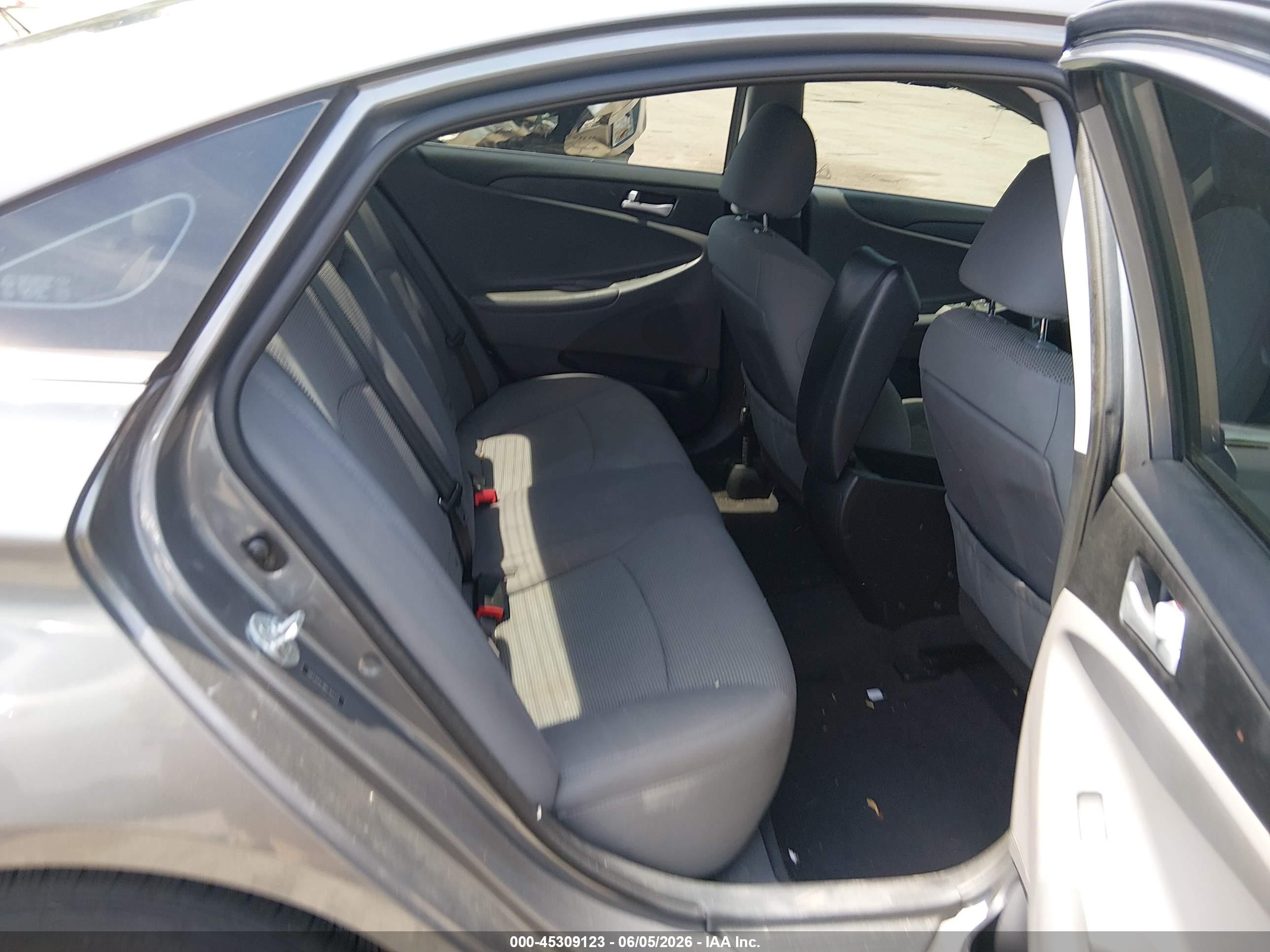 2013 Hyundai Sonata Gls Gray vin: 5NPEB4AC9DH764373