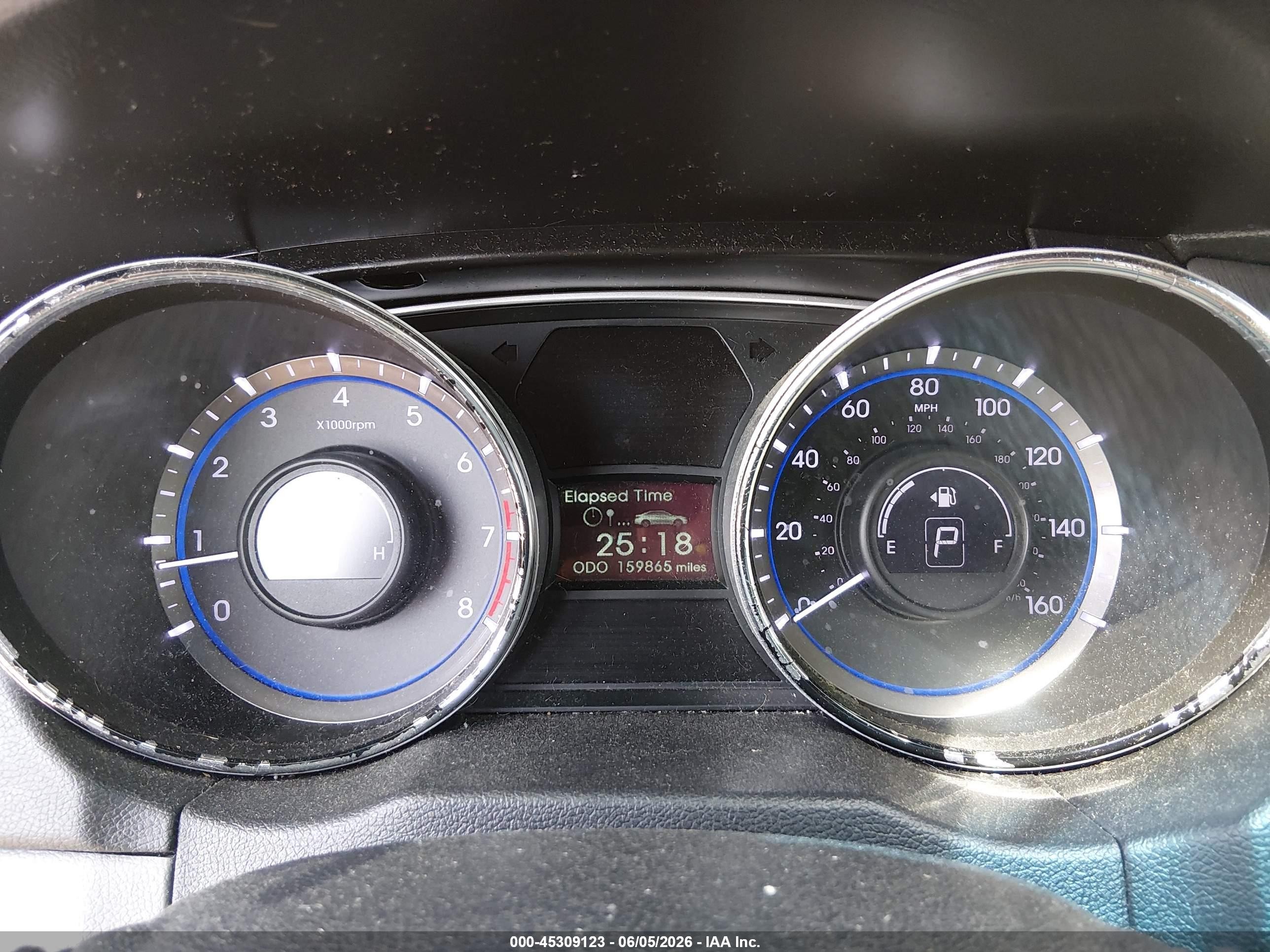 2013 Hyundai Sonata Gls Gray vin: 5NPEB4AC9DH764373