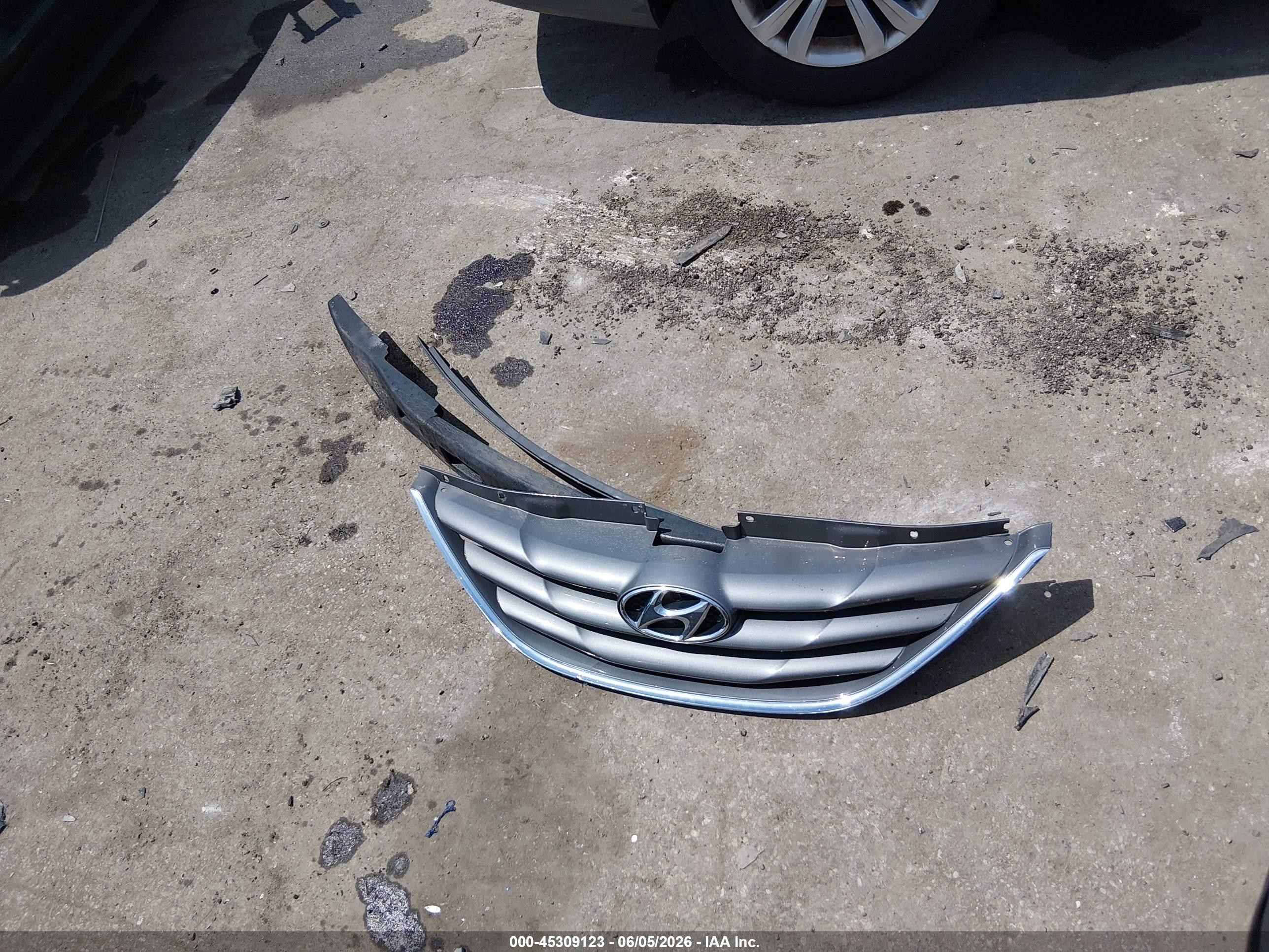 2013 Hyundai Sonata Gls Gray vin: 5NPEB4AC9DH764373