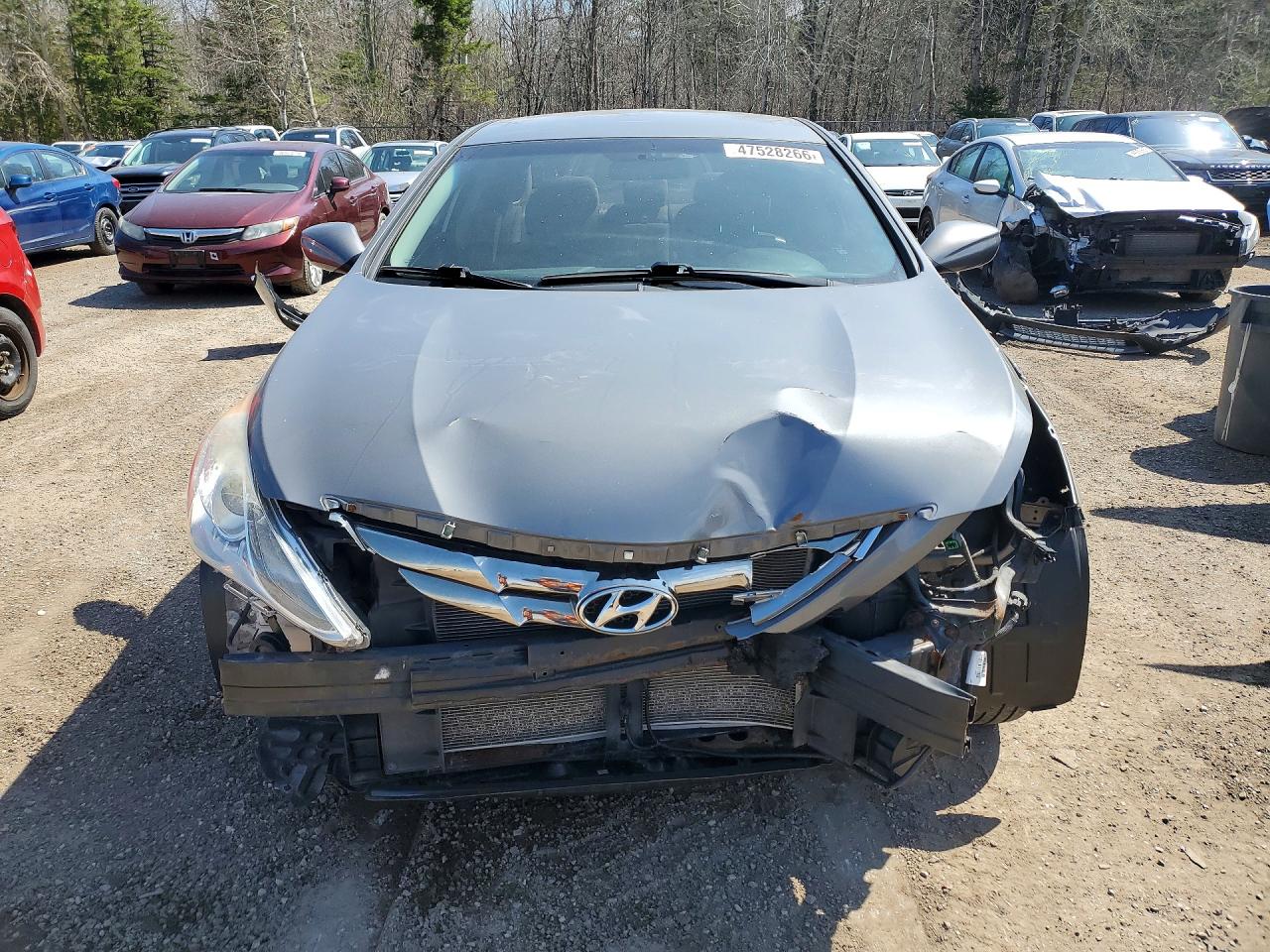 2013 Hyundai Sonata Gls Charcoal vin: 5NPEB4AC9DH764888