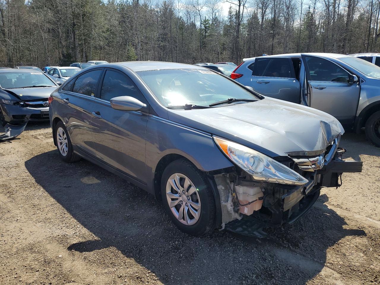 2013 Hyundai Sonata Gls Charcoal vin: 5NPEB4AC9DH764888