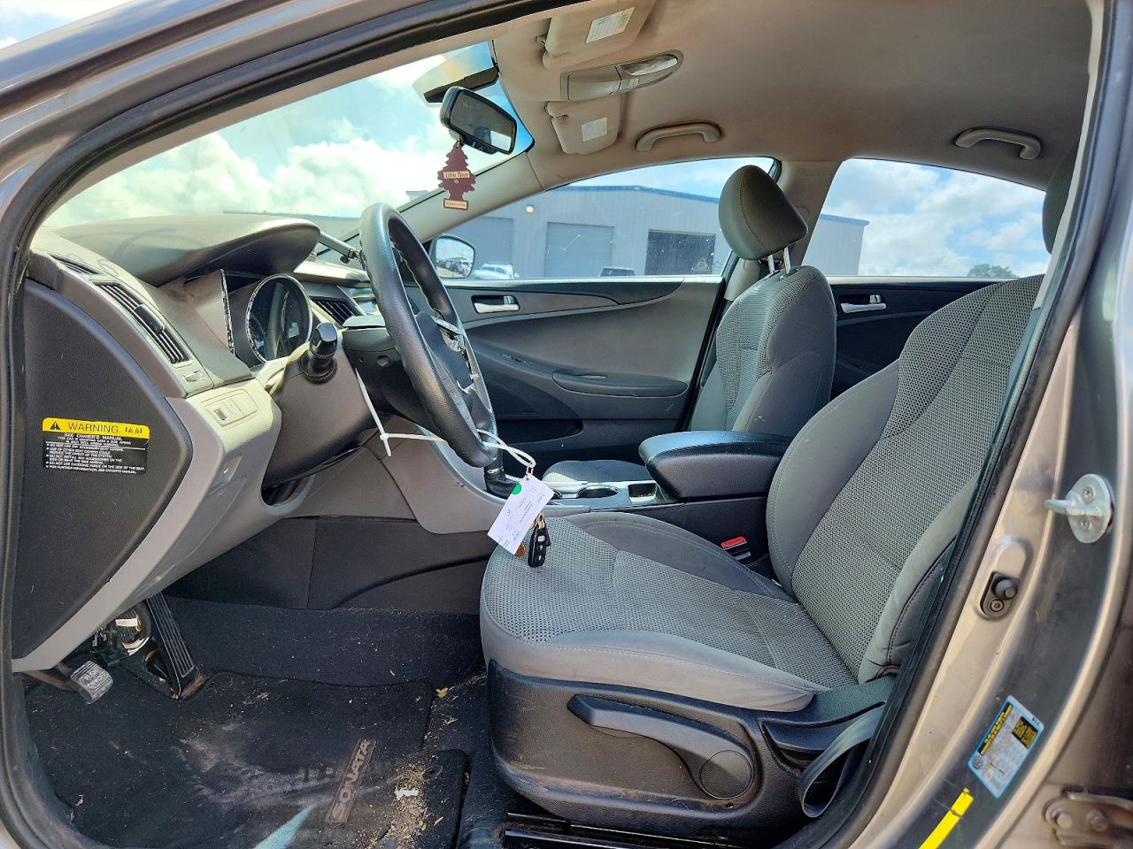2013 Hyundai Sonata Gls Gray vin: 5NPEB4AC9DH770867