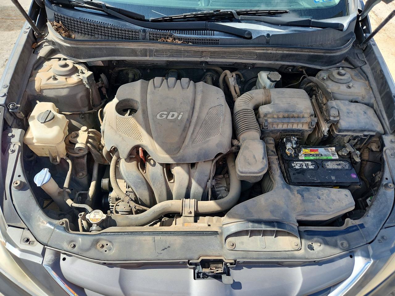 2013 Hyundai Sonata Gls Gray vin: 5NPEB4AC9DH770867