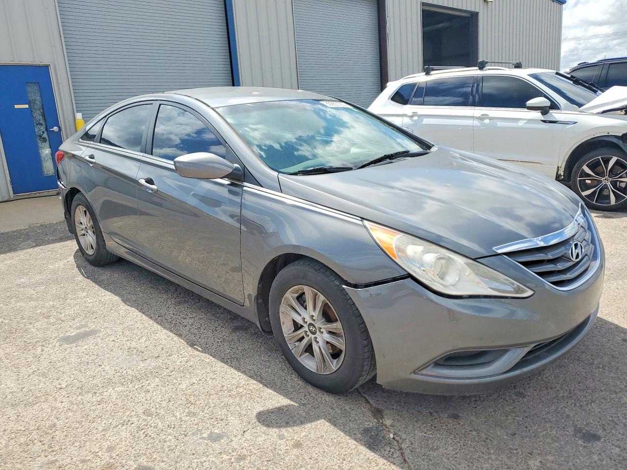 2013 Hyundai Sonata Gls Gray vin: 5NPEB4AC9DH770867