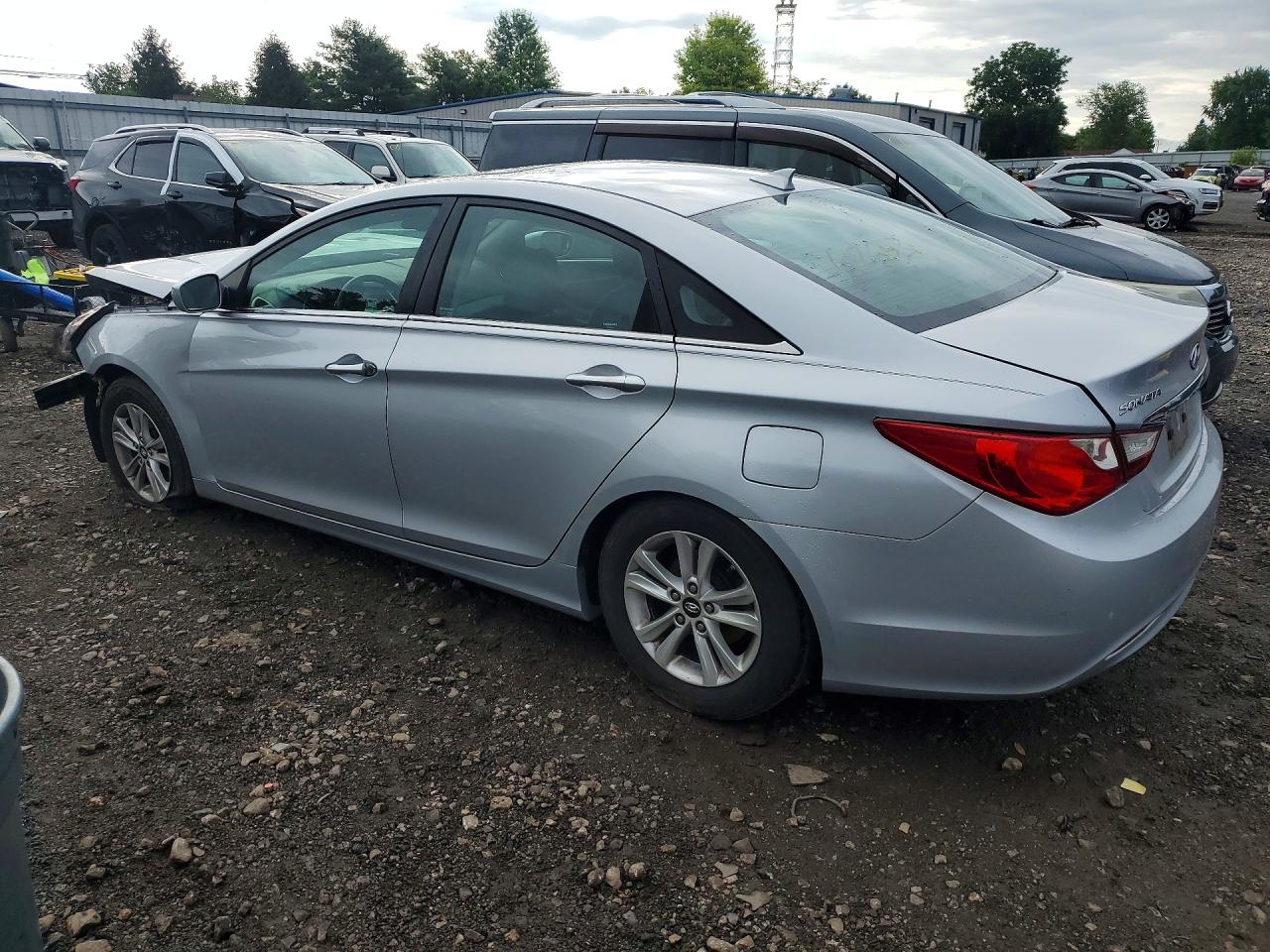 2013 Hyundai Sonata Gls Silver vin: 5NPEB4AC9DH785854