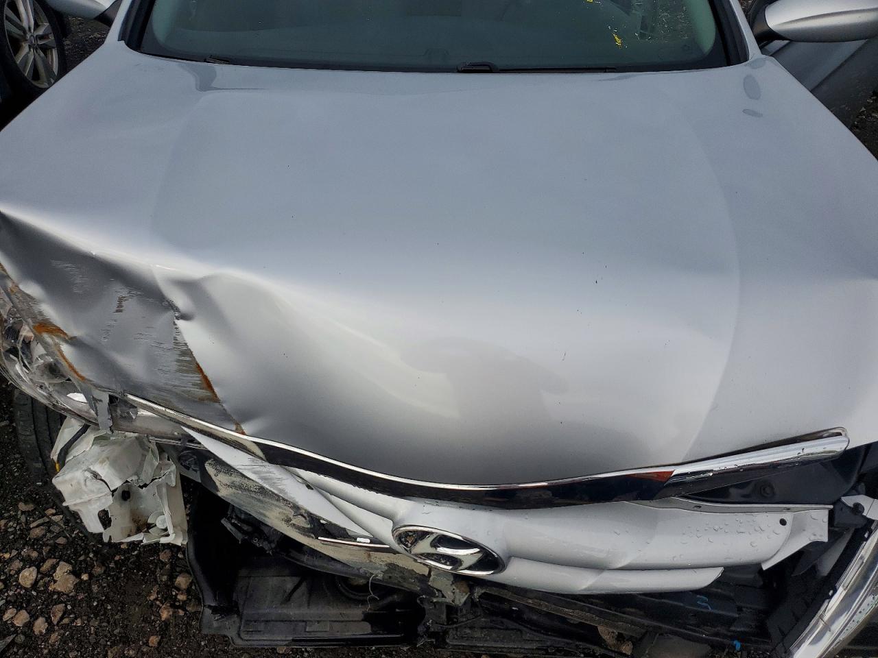 2013 Hyundai Sonata Gls Silver vin: 5NPEB4AC9DH785854