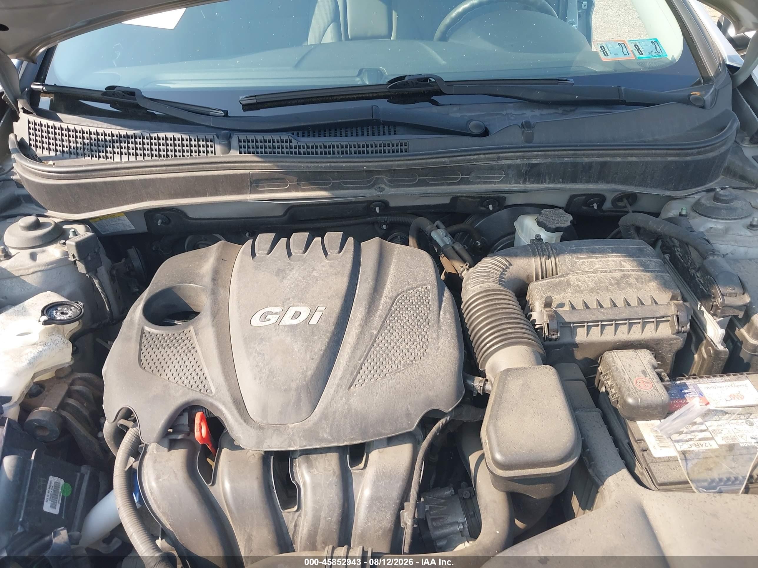 2013 Hyundai Sonata Gls Серебряный vin: 5NPEB4AC9DH788415