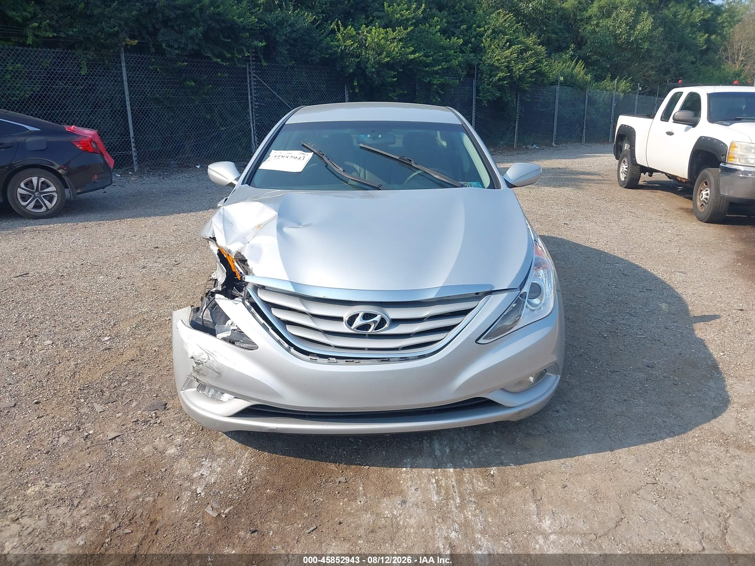2013 Hyundai Sonata Gls Серебряный vin: 5NPEB4AC9DH788415