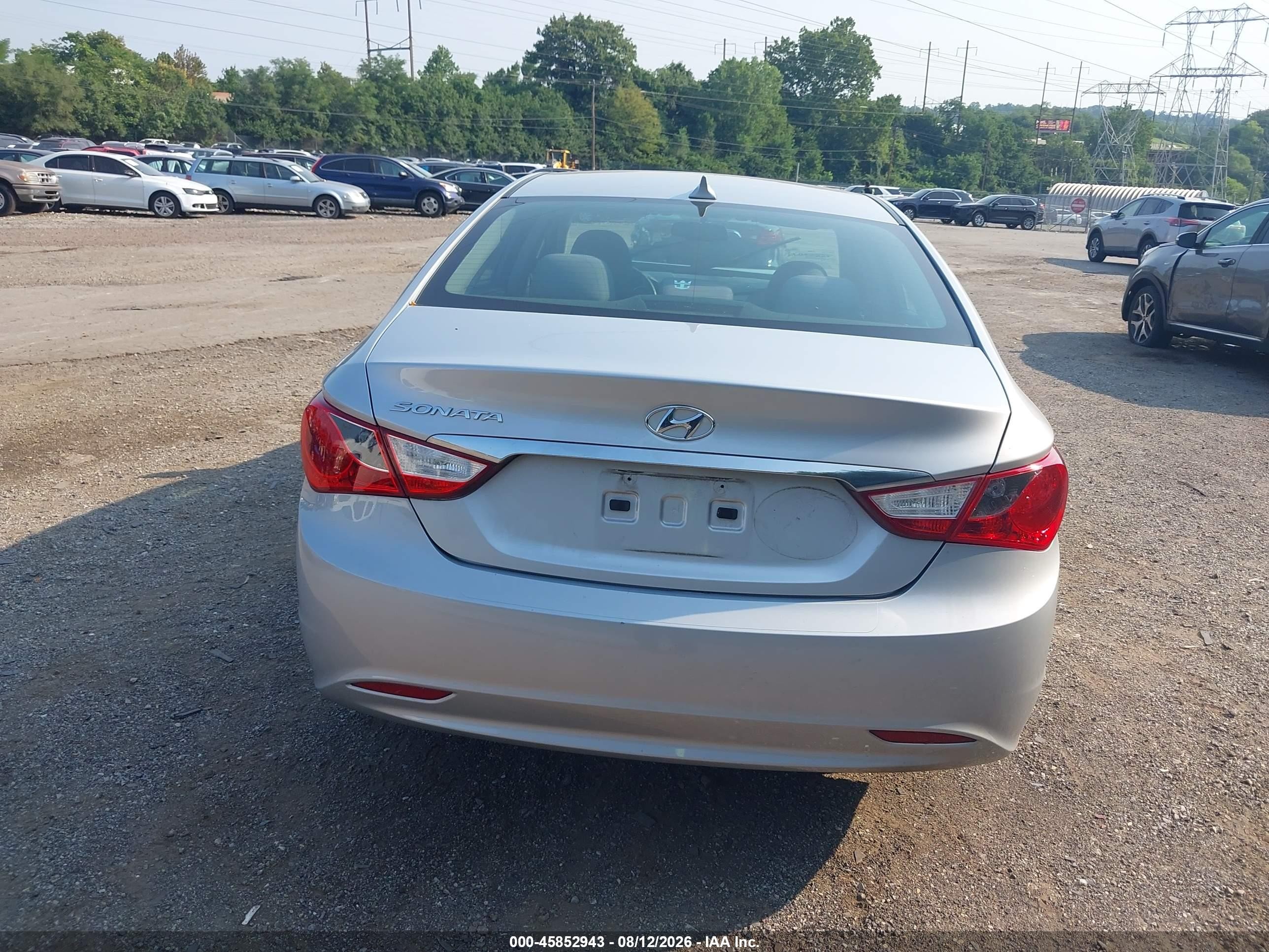 2013 Hyundai Sonata Gls Серебряный vin: 5NPEB4AC9DH788415