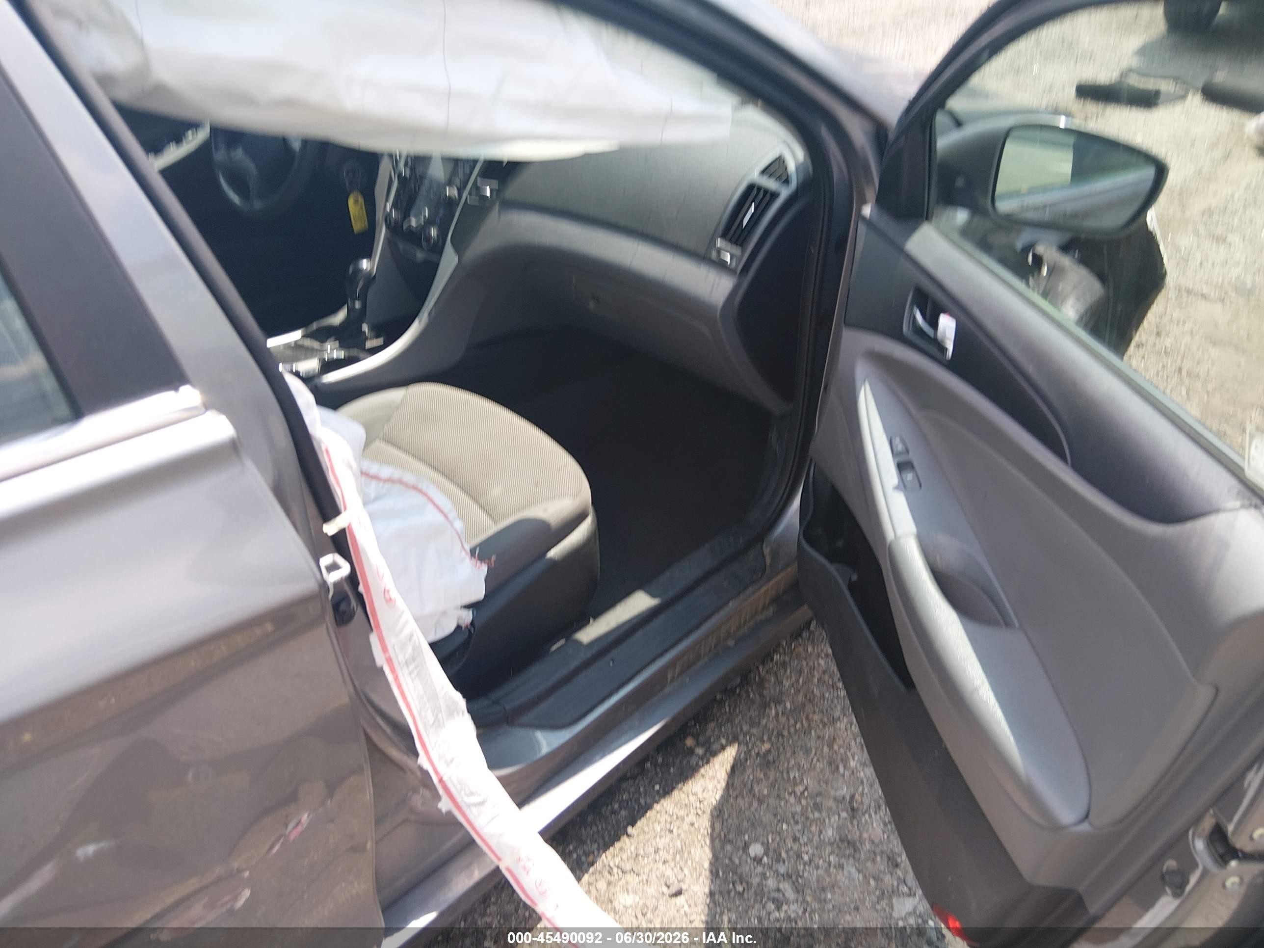 2013 Hyundai Sonata Gls Gray vin: 5NPEB4AC9DH789774