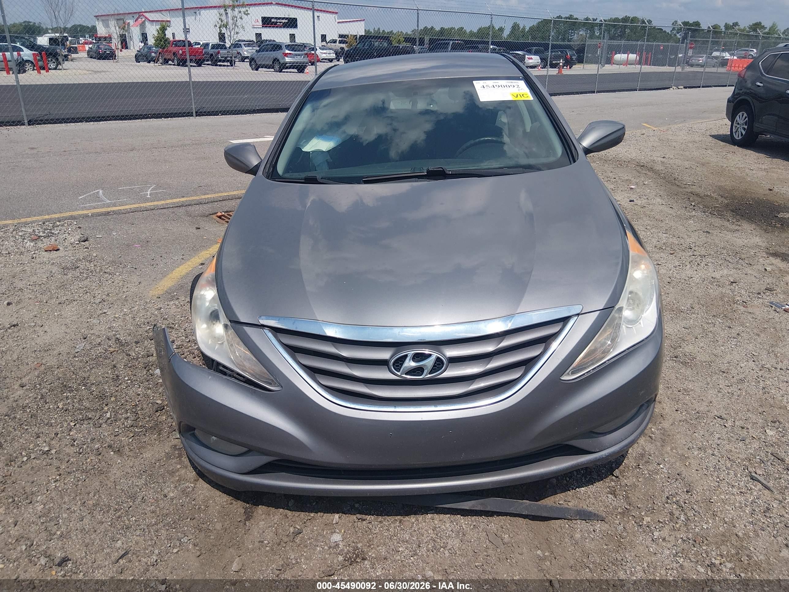 2013 Hyundai Sonata Gls Gray vin: 5NPEB4AC9DH789774