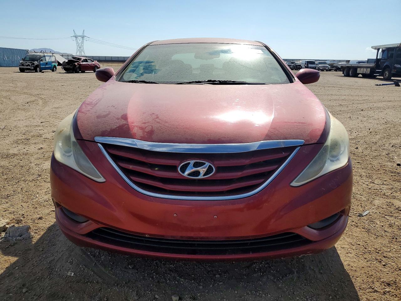2013 Hyundai Sonata Gls Red vin: 5NPEB4AC9DH794781