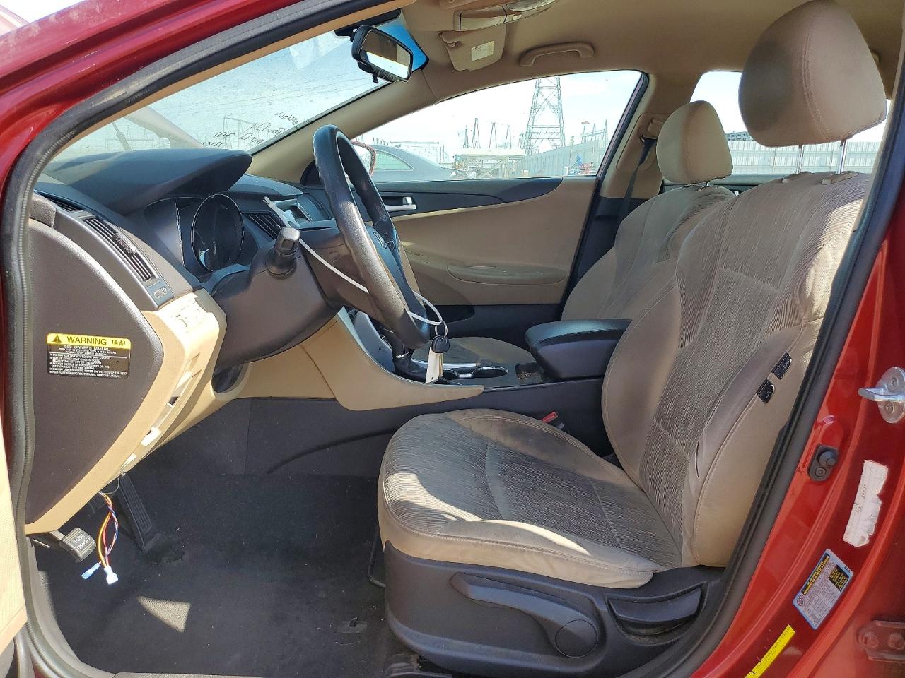 2013 Hyundai Sonata Gls Red vin: 5NPEB4AC9DH794781