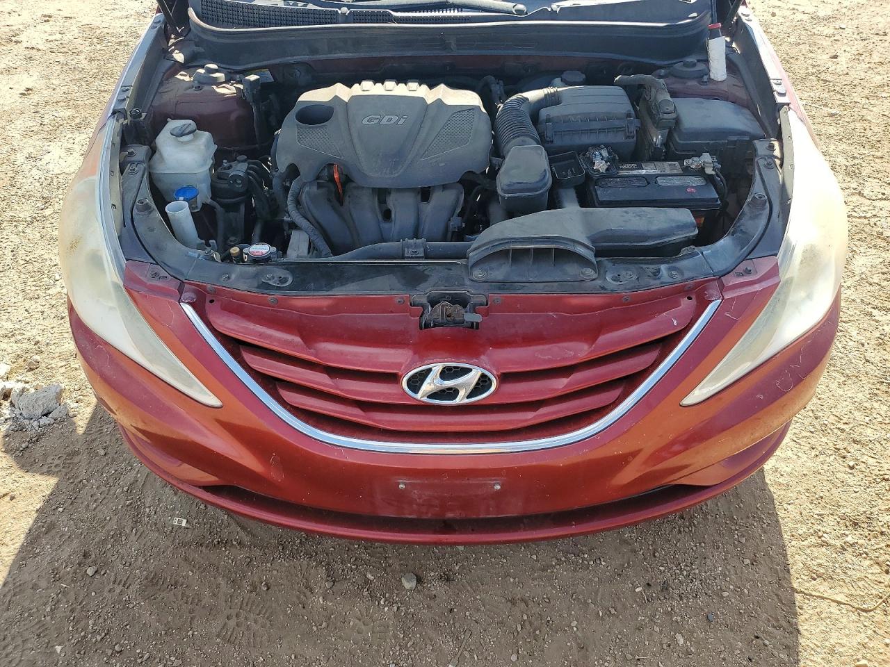 2013 Hyundai Sonata Gls Red vin: 5NPEB4AC9DH794781