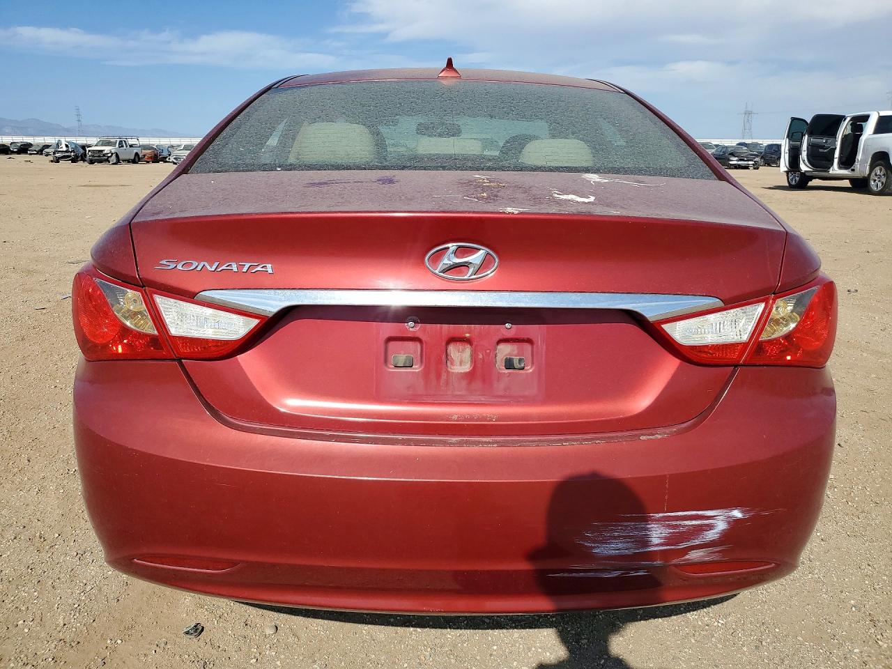 2013 Hyundai Sonata Gls Red vin: 5NPEB4AC9DH794781