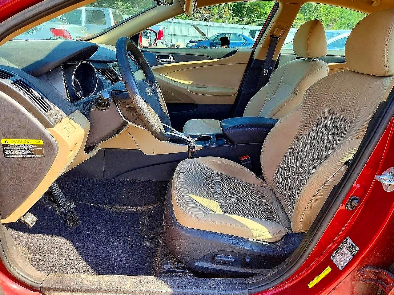 2013 Hyundai Sonata Gls Red vin: 5NPEB4AC9DH800241