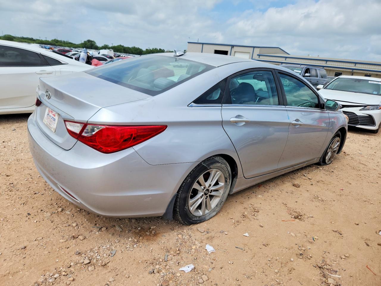 2013 Hyundai Sonata Gls Silver vin: 5NPEB4AC9DH805990