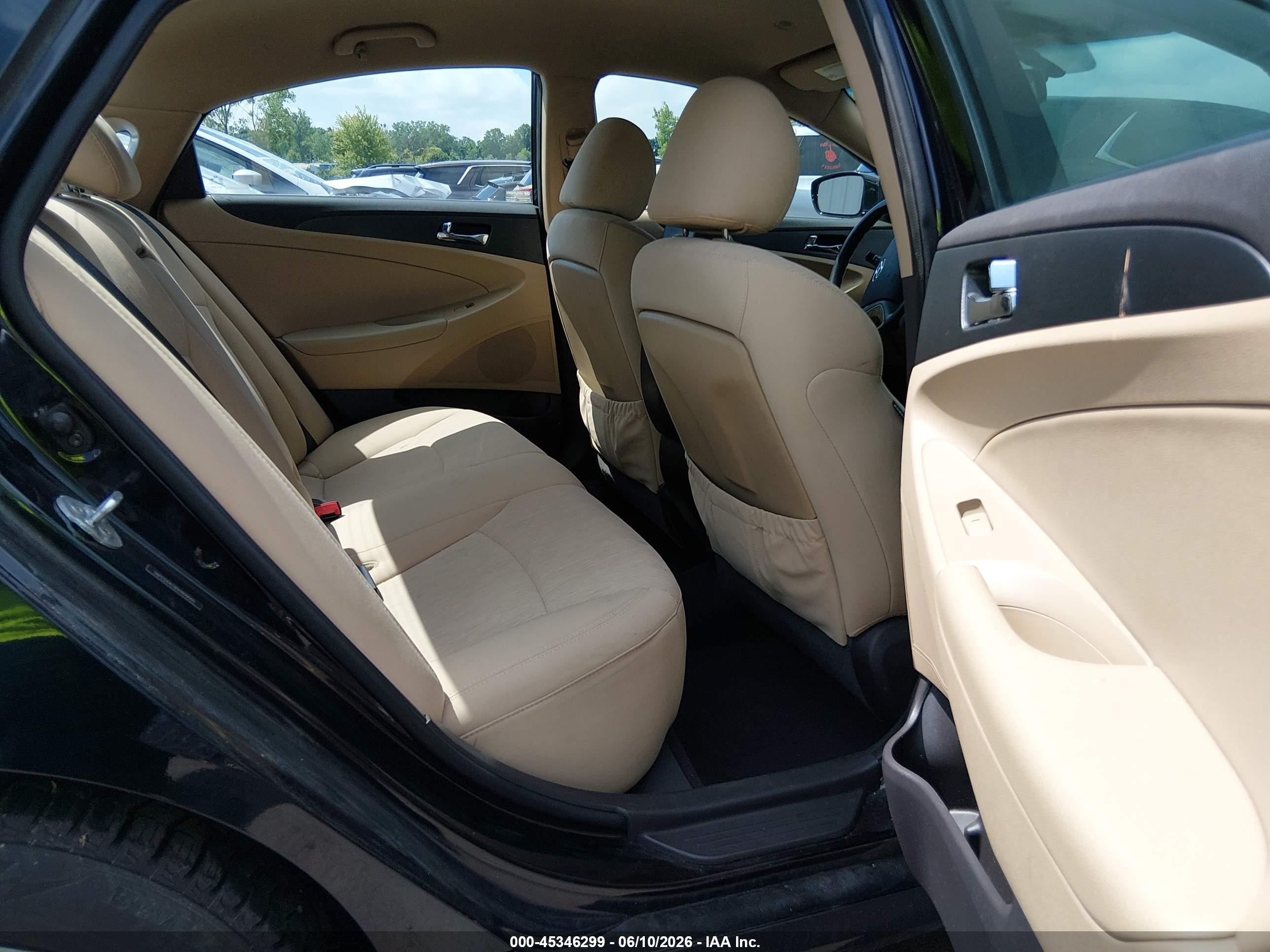 2013 Hyundai Sonata Gls Black vin: 5NPEB4AC9DH809005