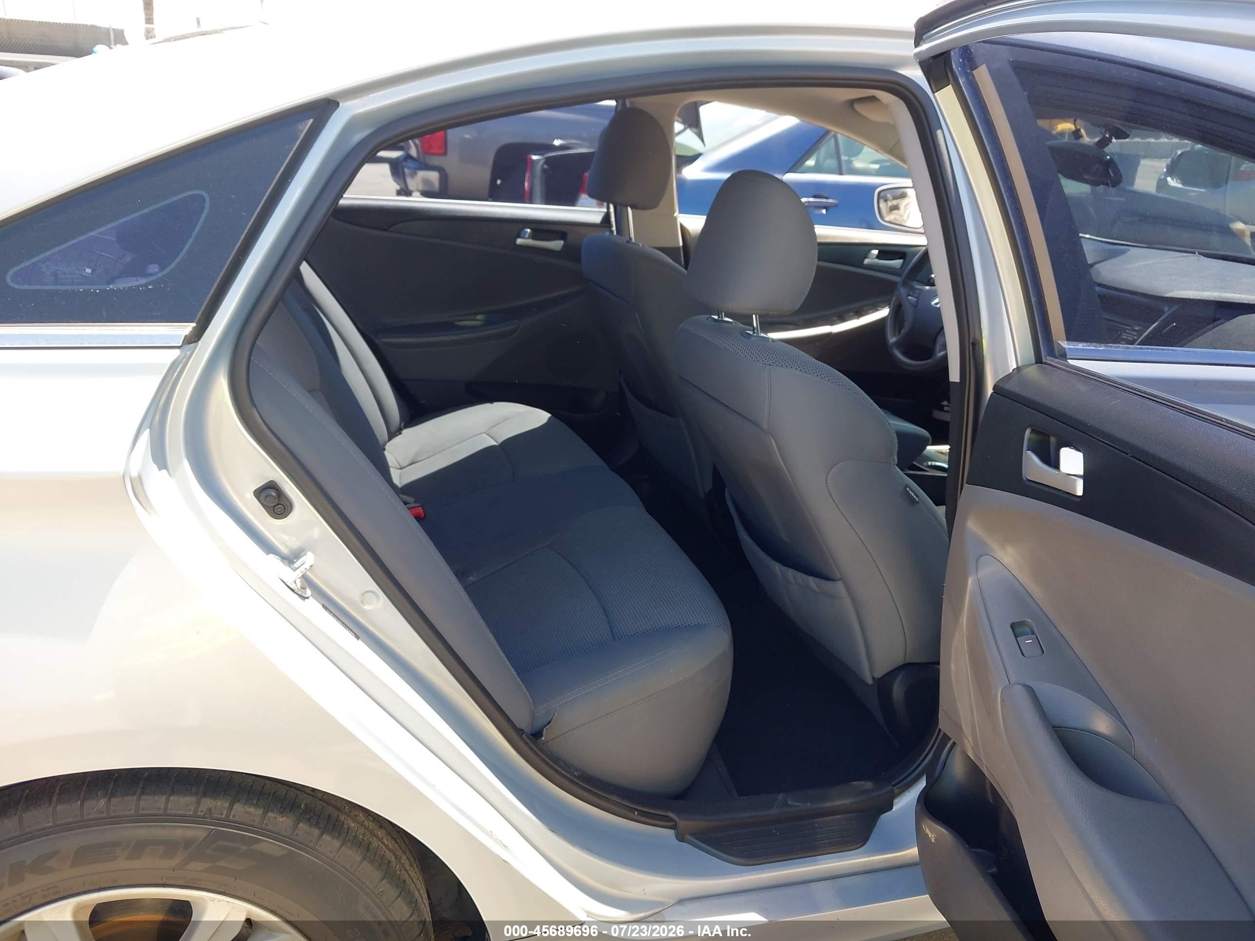 2013 Hyundai Sonata Gls Light Blue vin: 5NPEB4AC9DH810879