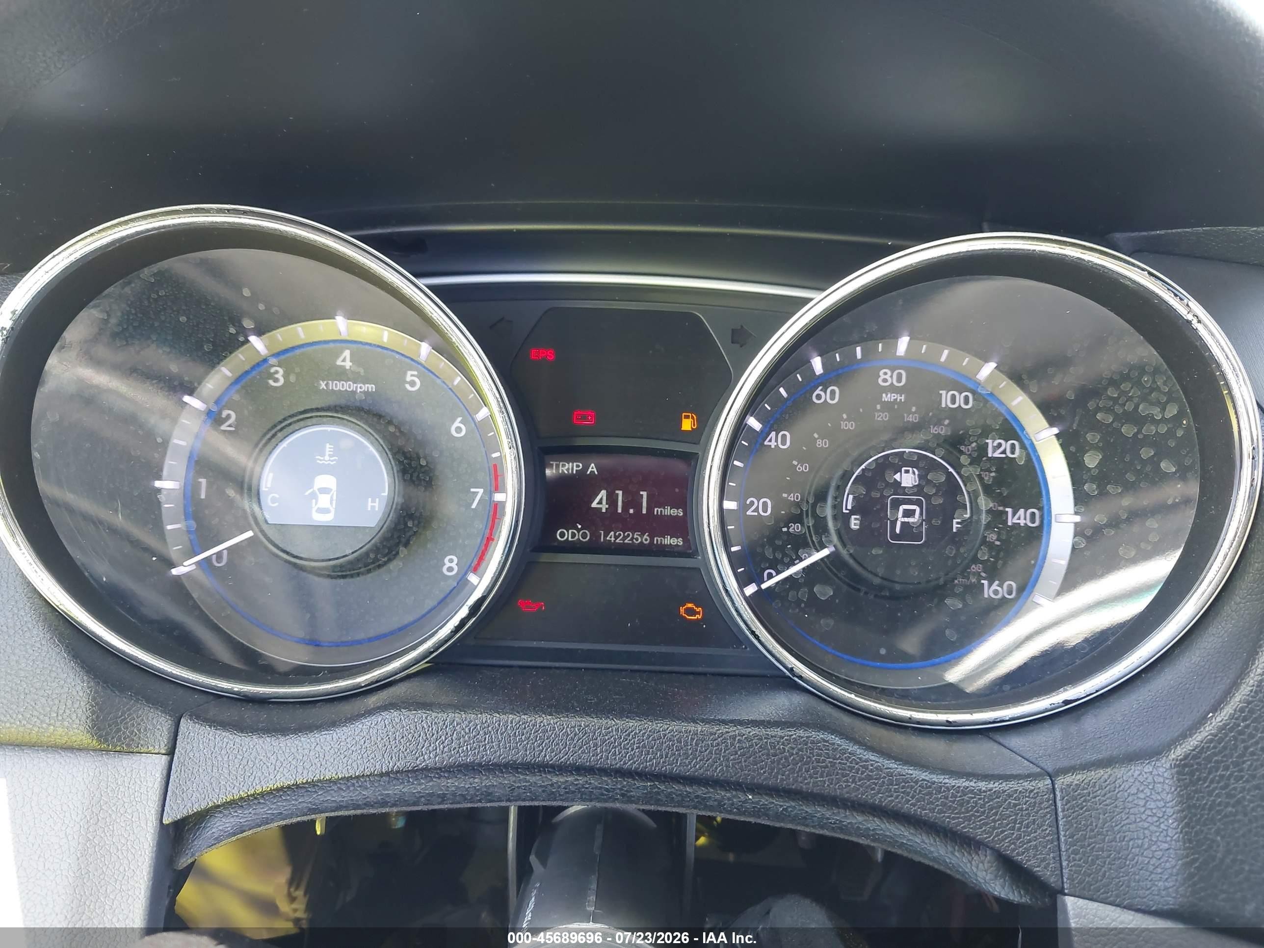 2013 Hyundai Sonata Gls Light Blue vin: 5NPEB4AC9DH810879