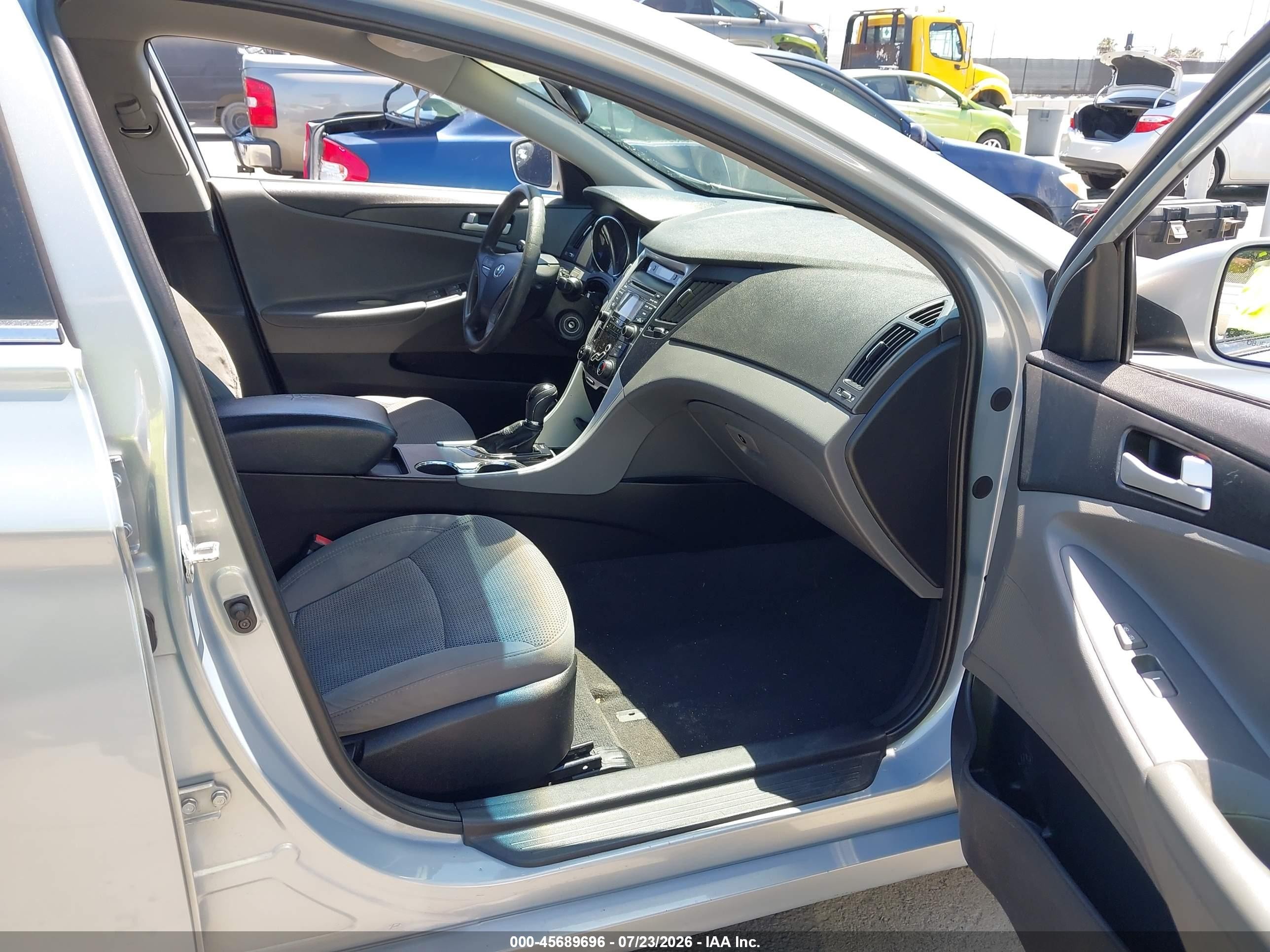 2013 Hyundai Sonata Gls Light Blue vin: 5NPEB4AC9DH810879