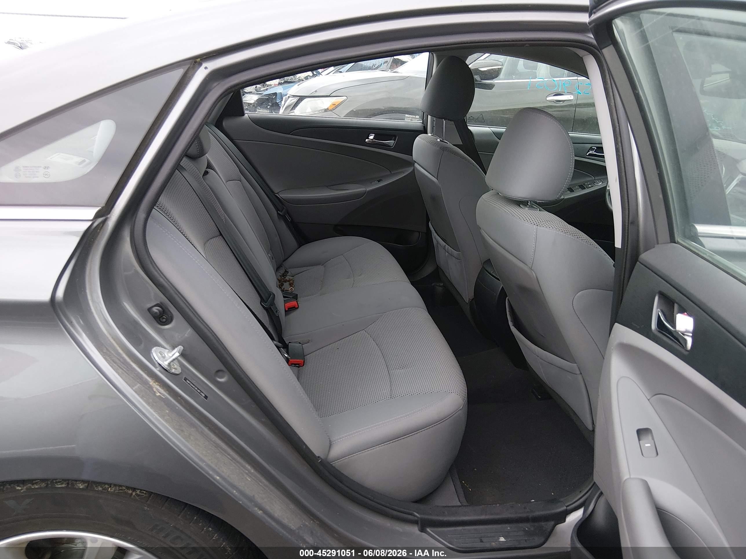 2014 Hyundai Sonata Gls Gray vin: 5NPEB4AC9EH813489