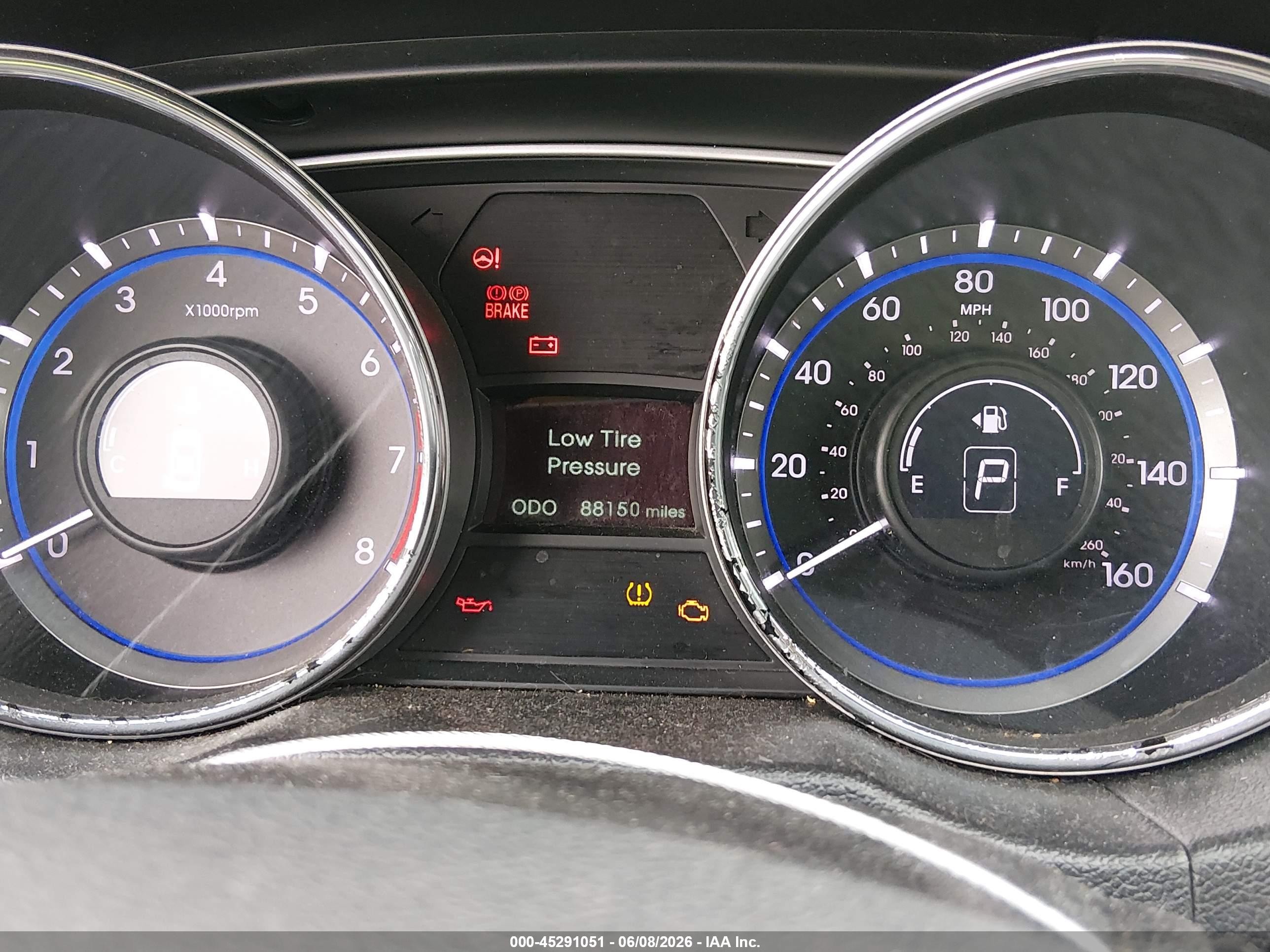 2014 Hyundai Sonata Gls Gray vin: 5NPEB4AC9EH813489