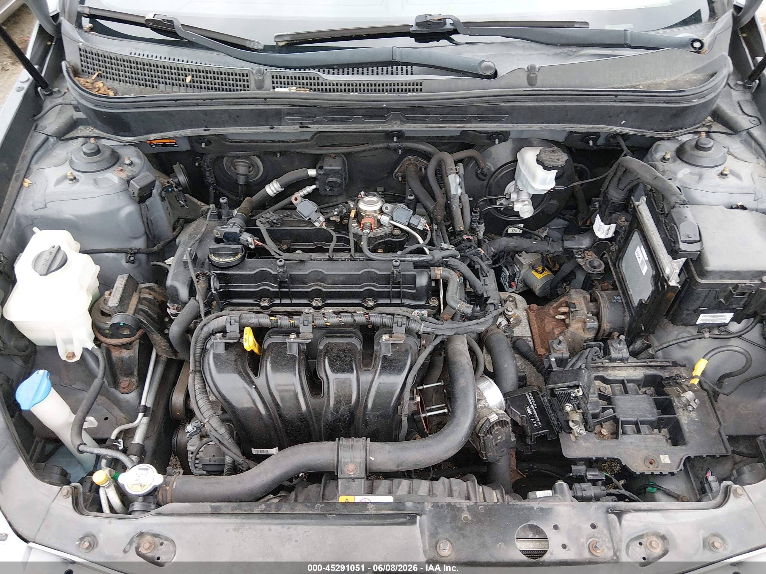 2014 Hyundai Sonata Gls Gray vin: 5NPEB4AC9EH813489