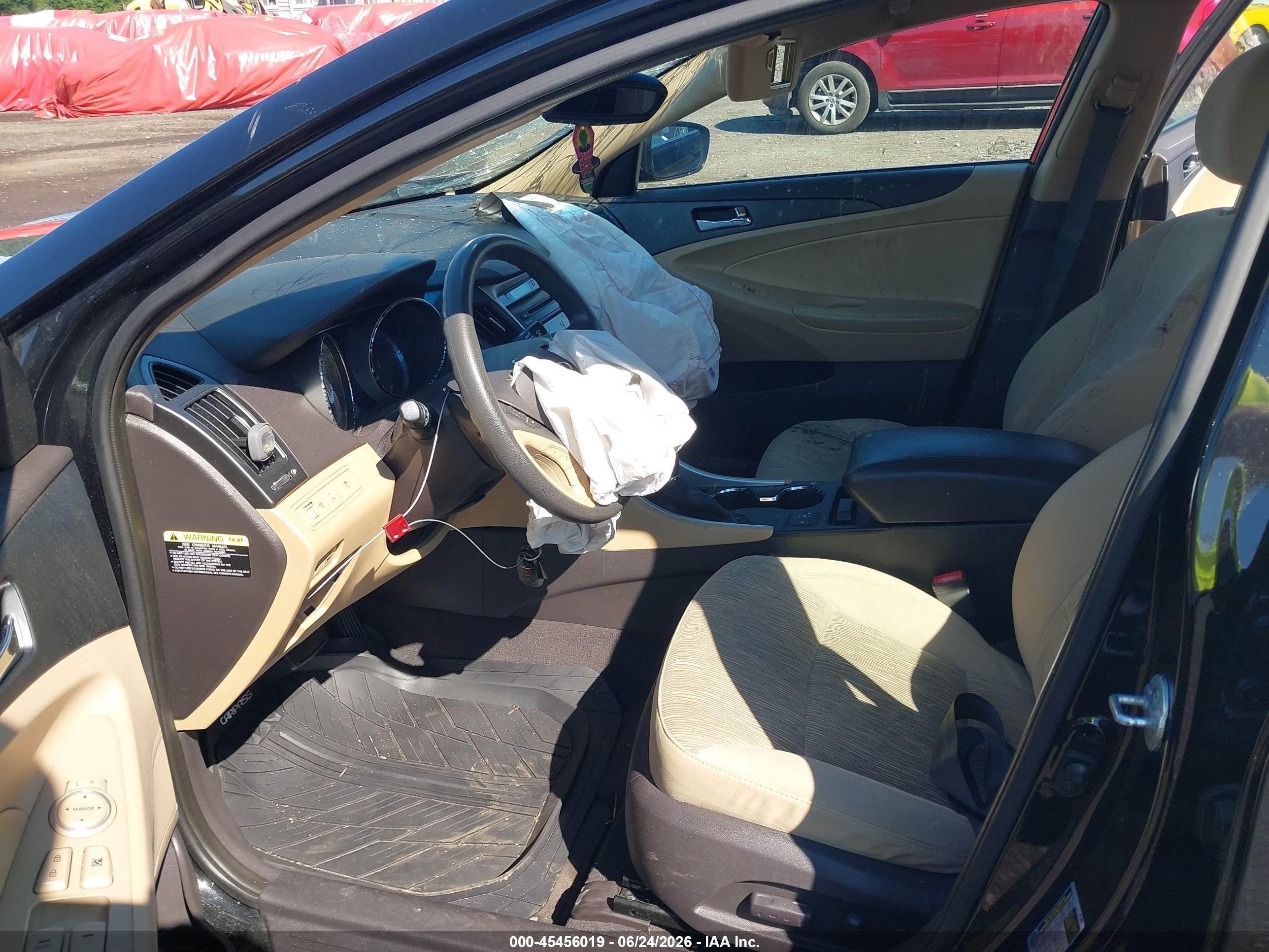 2014 Hyundai Sonata Gls Black vin: 5NPEB4AC9EH813945