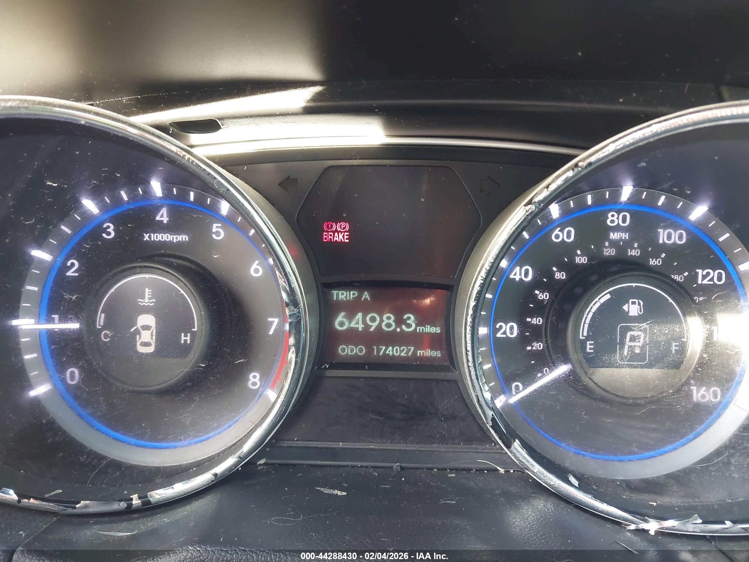 2014 Hyundai Sonata Gls Серый vin: 5NPEB4AC9EH827411