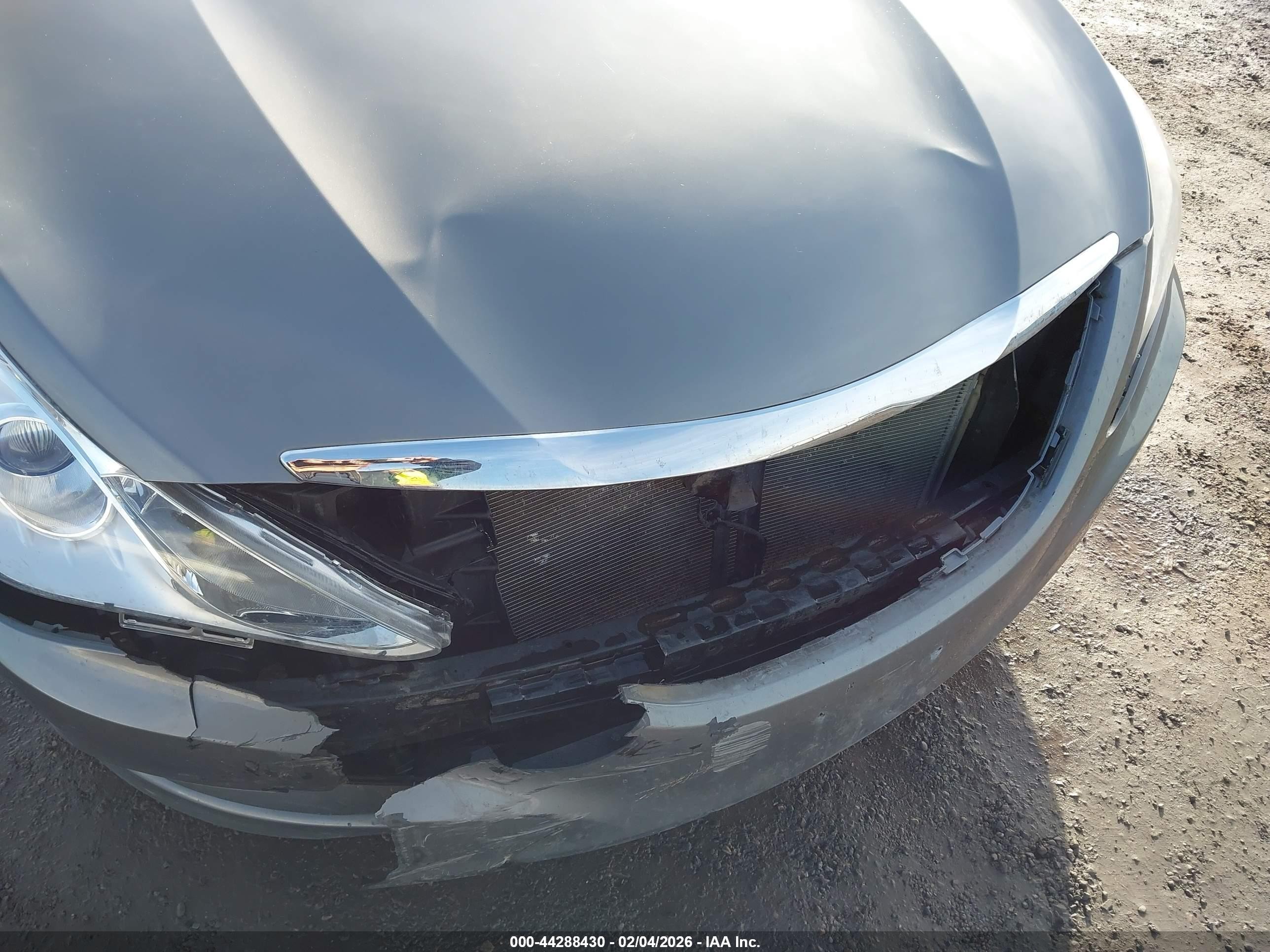 2014 Hyundai Sonata Gls Серый vin: 5NPEB4AC9EH827411
