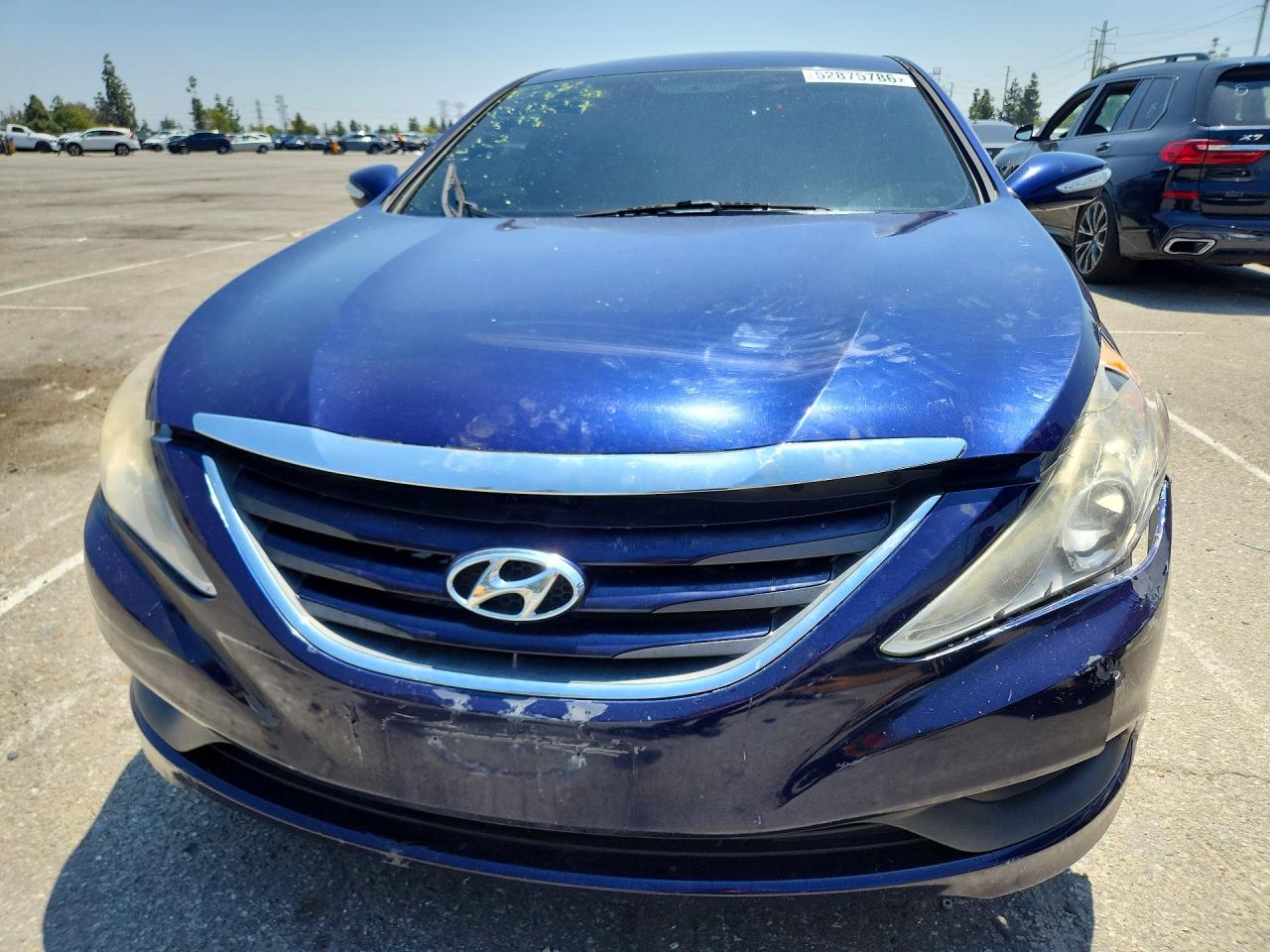 2014 Hyundai Sonata Gls Blue vin: 5NPEB4AC9EH827683