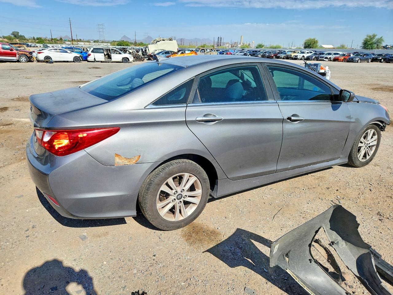 2014 Hyundai Sonata Gls Charcoal vin: 5NPEB4AC9EH831278