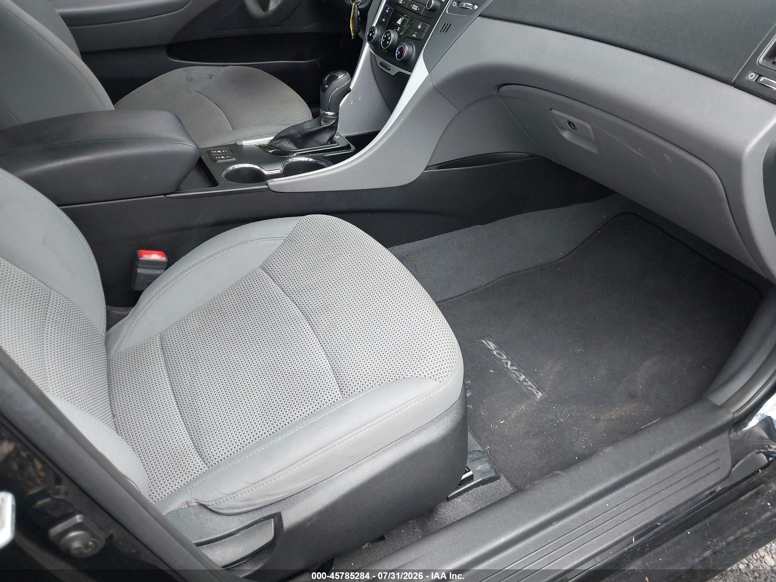 2014 Hyundai Sonata Gls Черный vin: 5NPEB4AC9EH839560